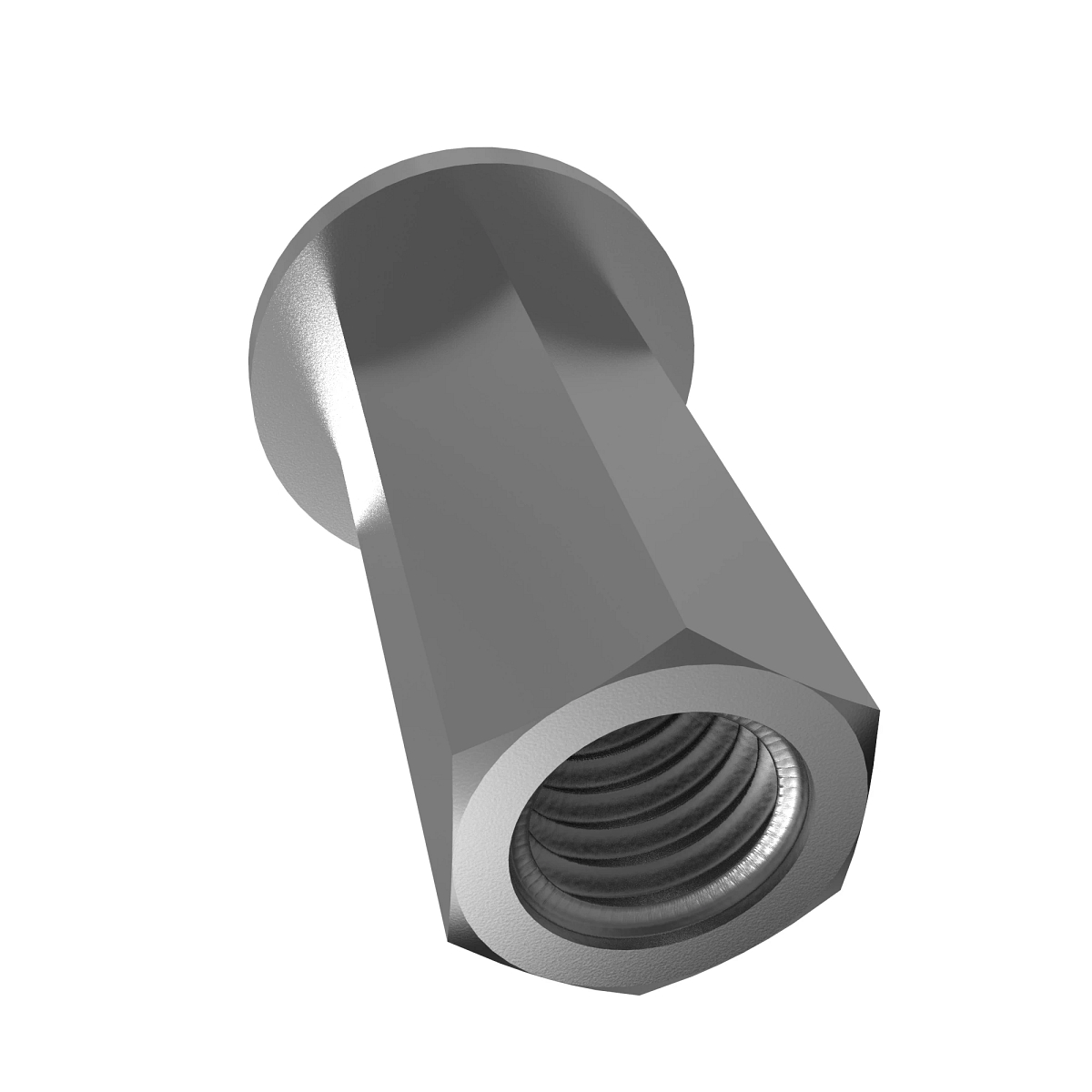 John Deere Hexagonal Rivet Nut, M8 - KV16881