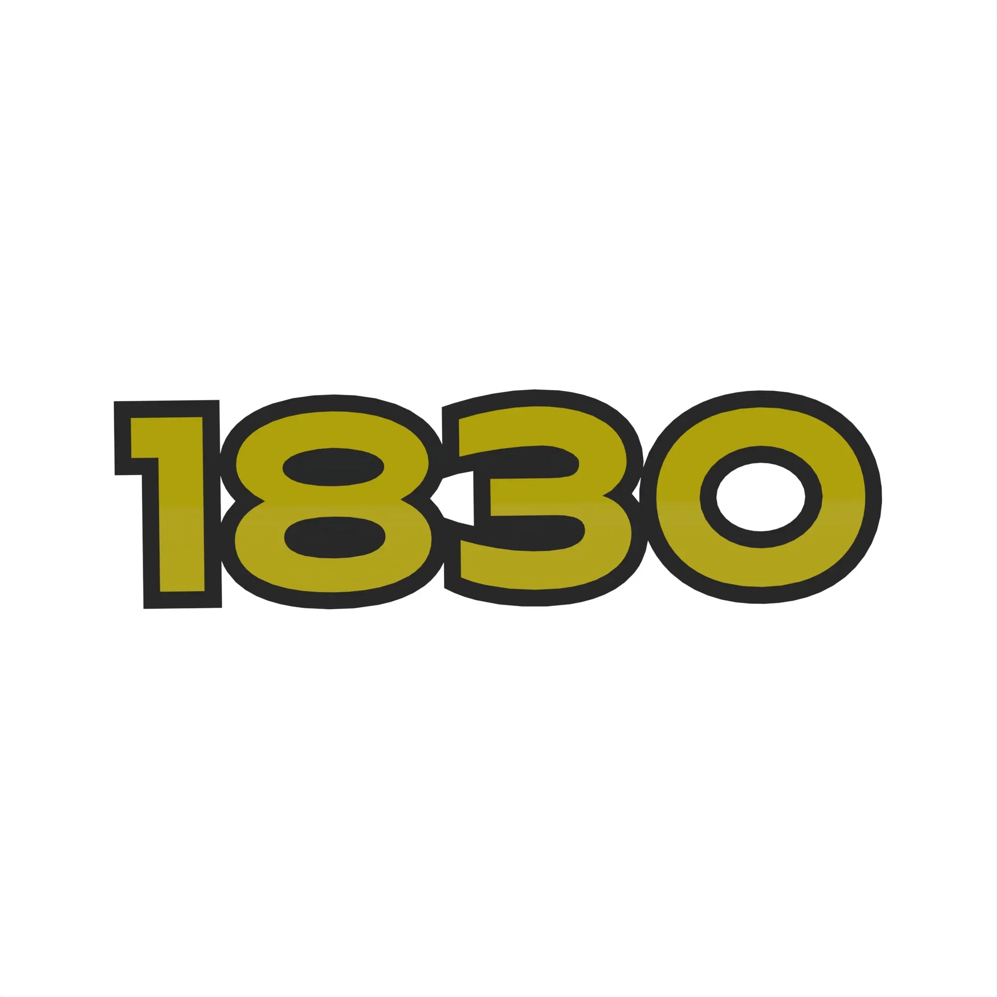 LABEL, 1830 MODEL NUMBER