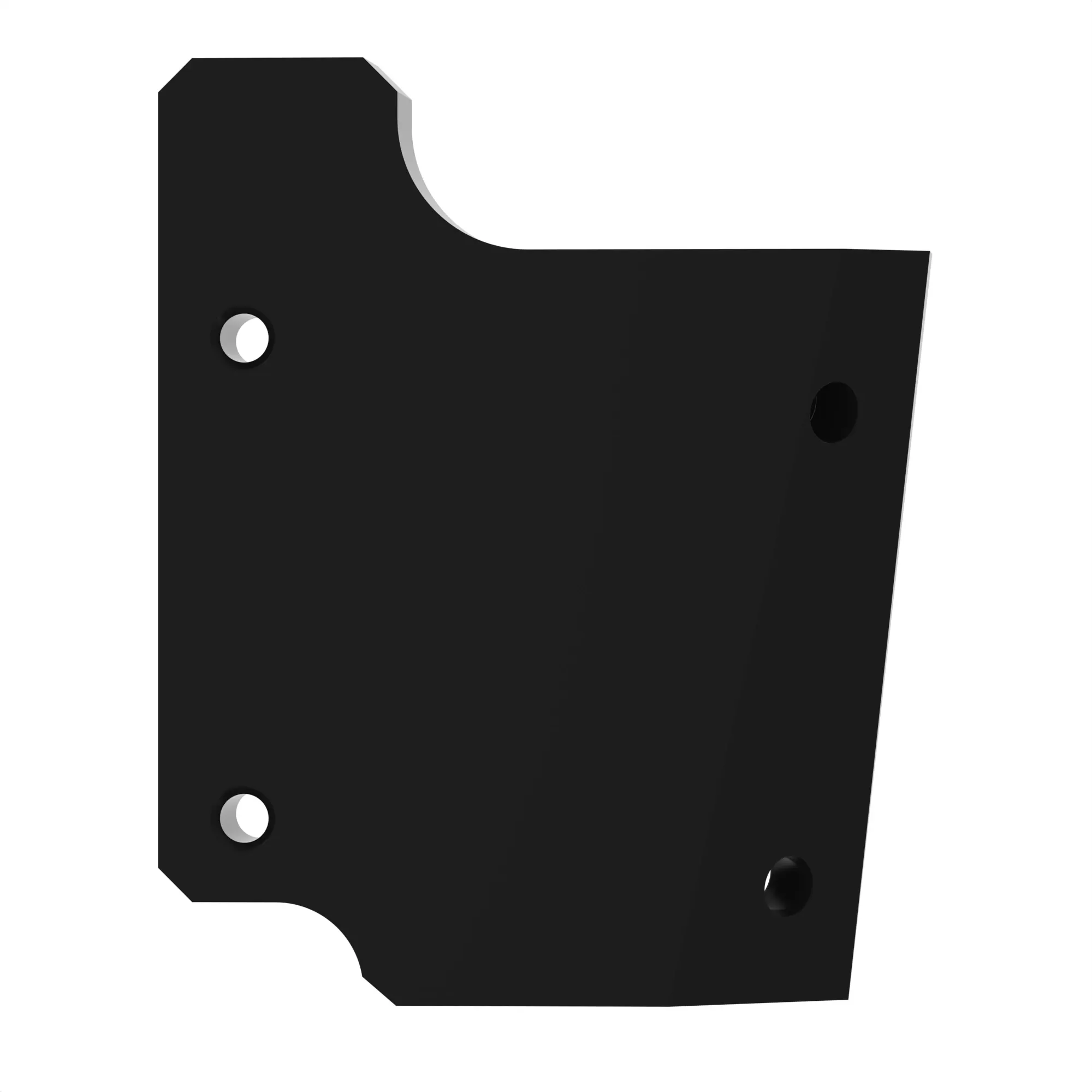 MIRROR MOUNT LH POWER