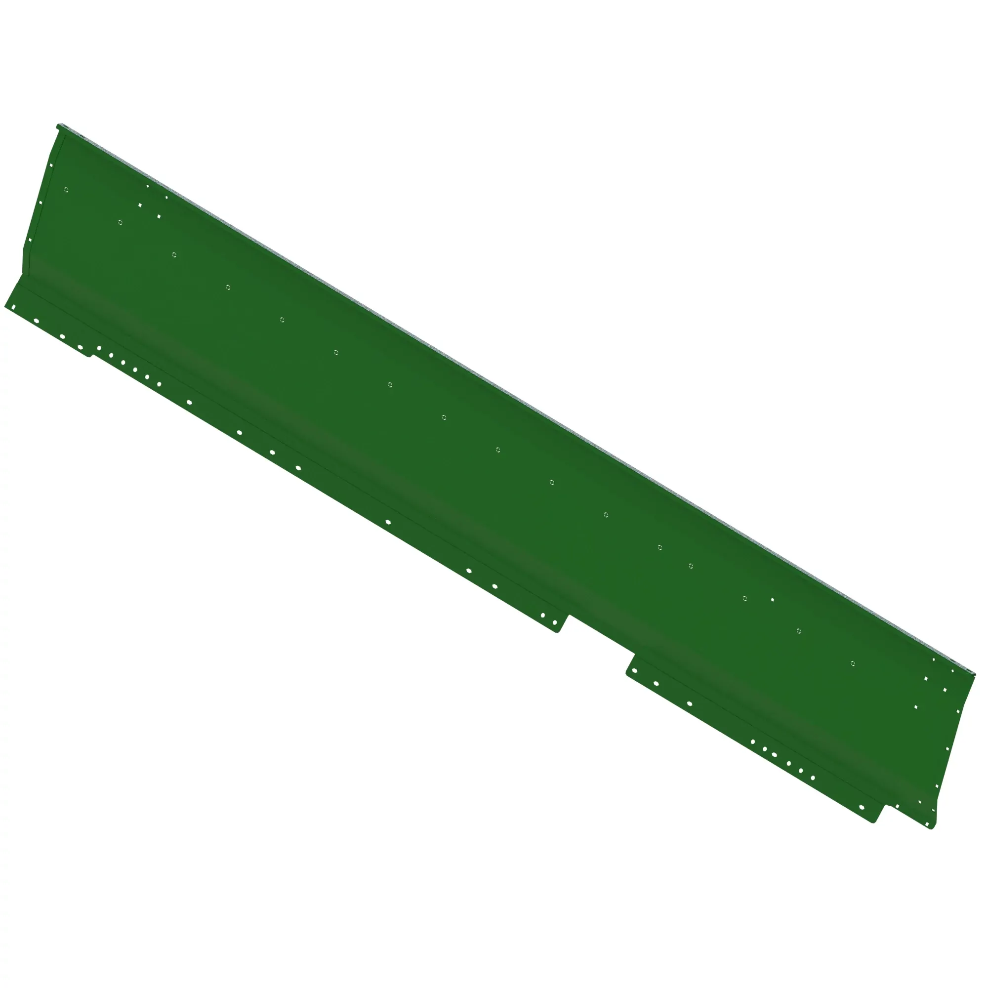 John Deere Right Side Back Draper Panel Sheet - HXE10400