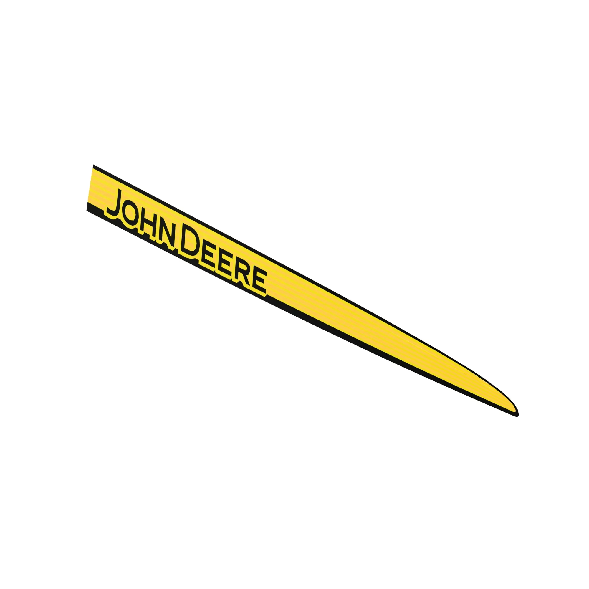 John Deere Label, Hood Right Side - GX21912