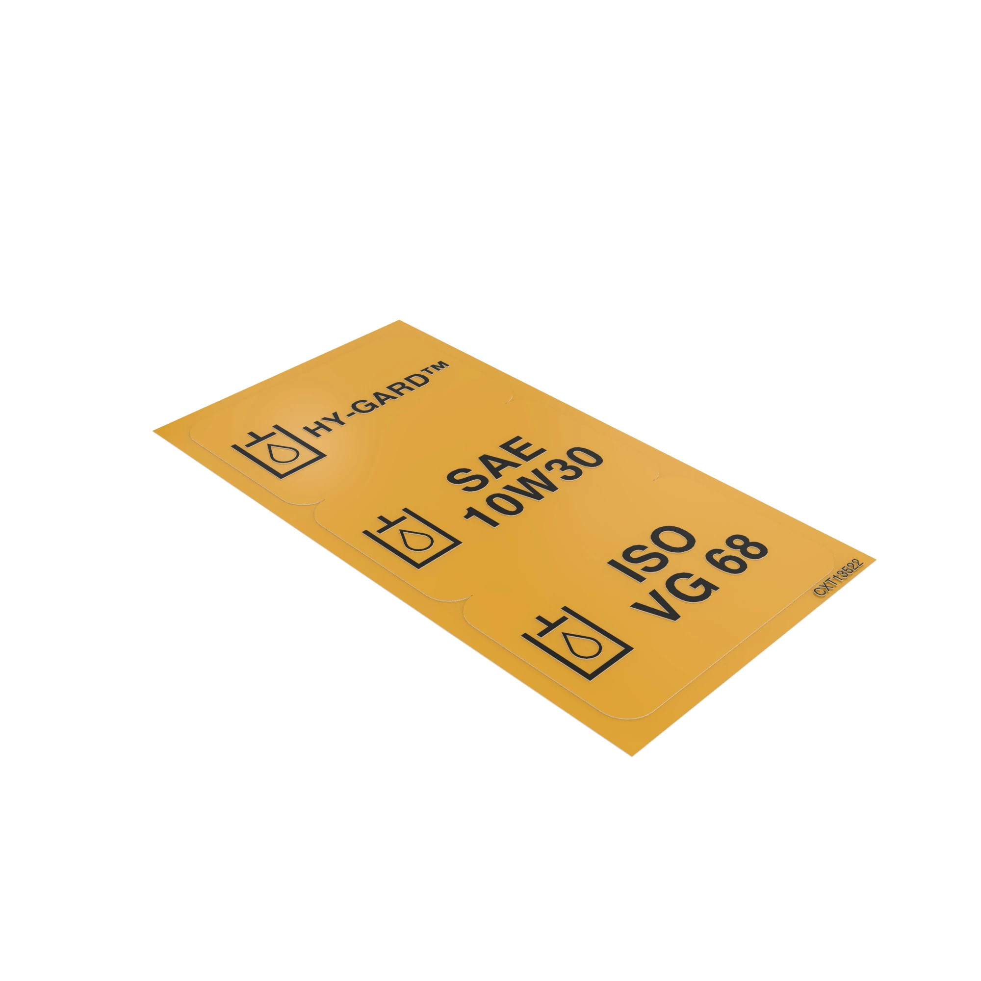 LABEL, LABEL-HYDRAULIC OIL