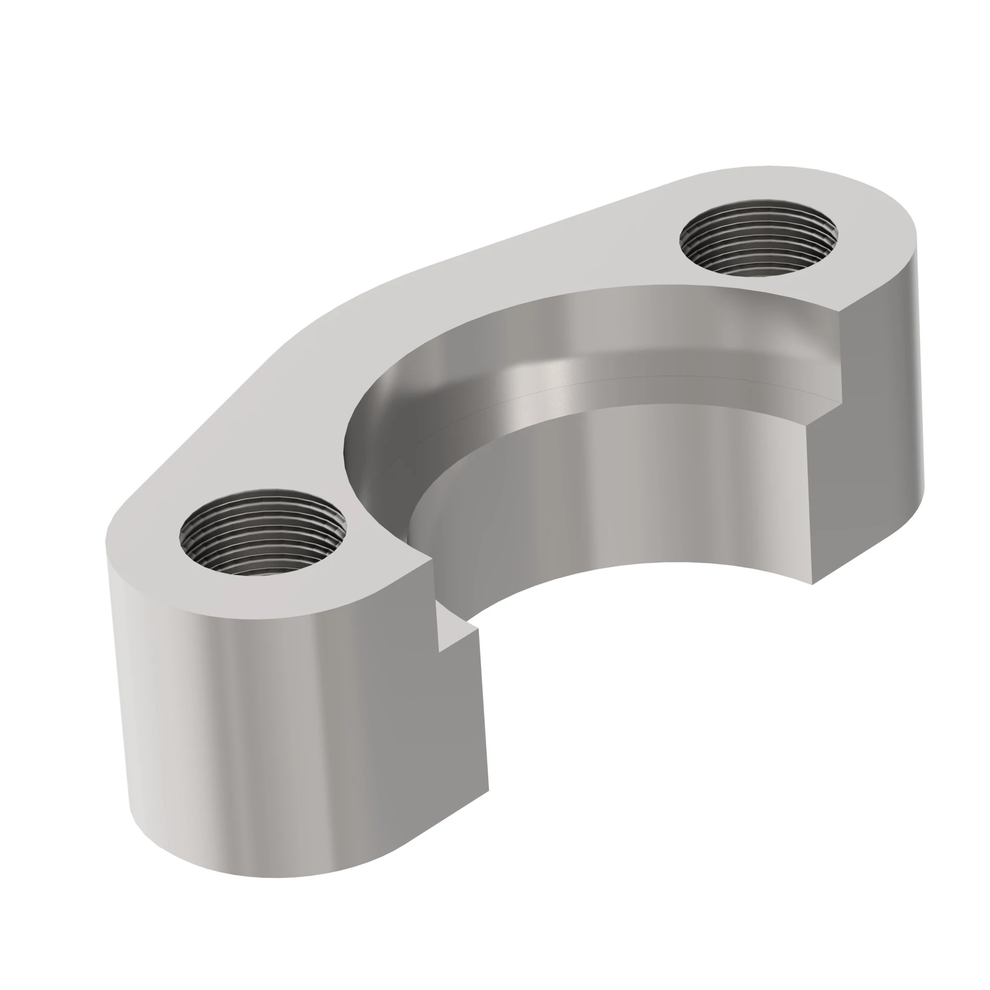 FLANGE FITTING, SPLIT CLAMP HALF, 1