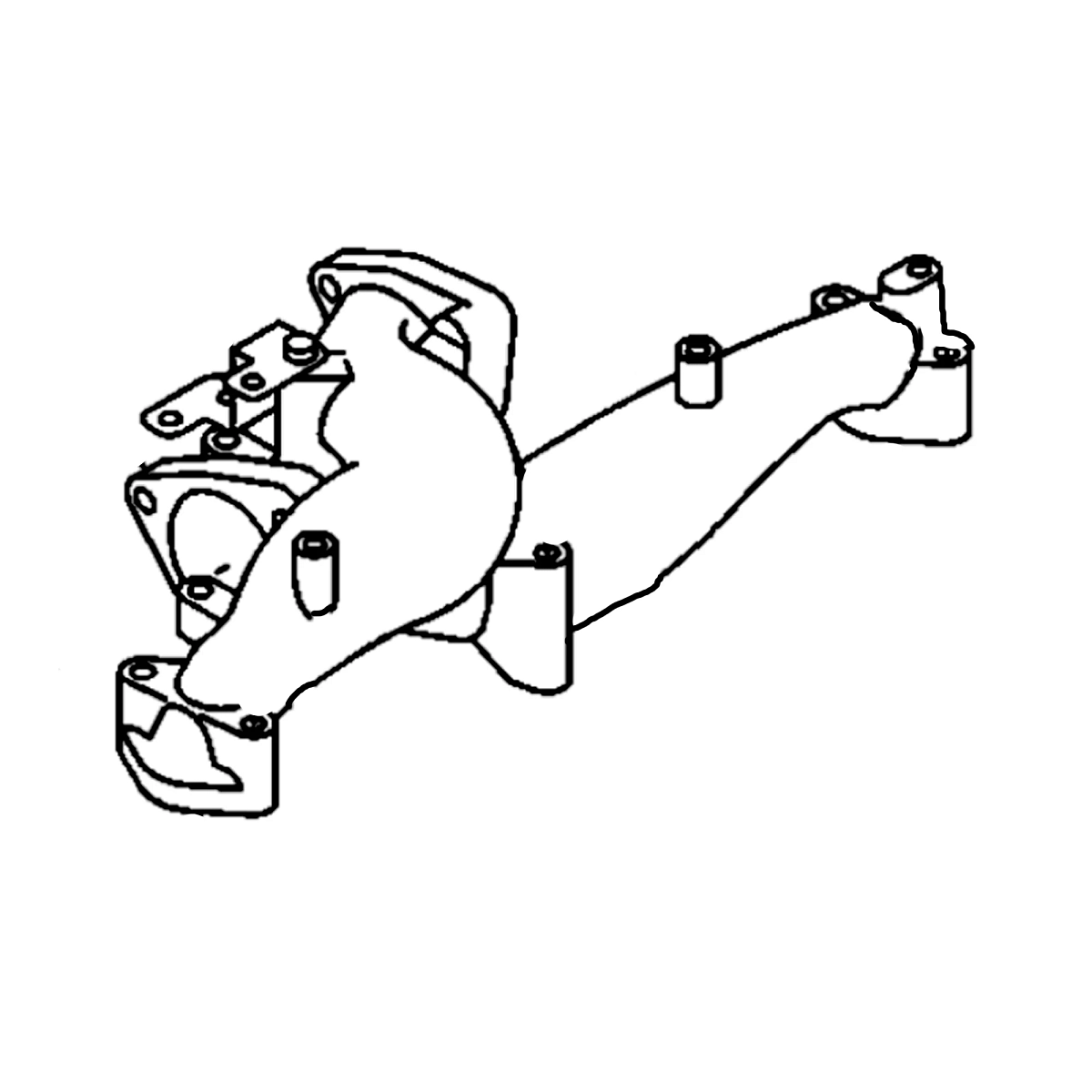 Duct, EGR Vlv
