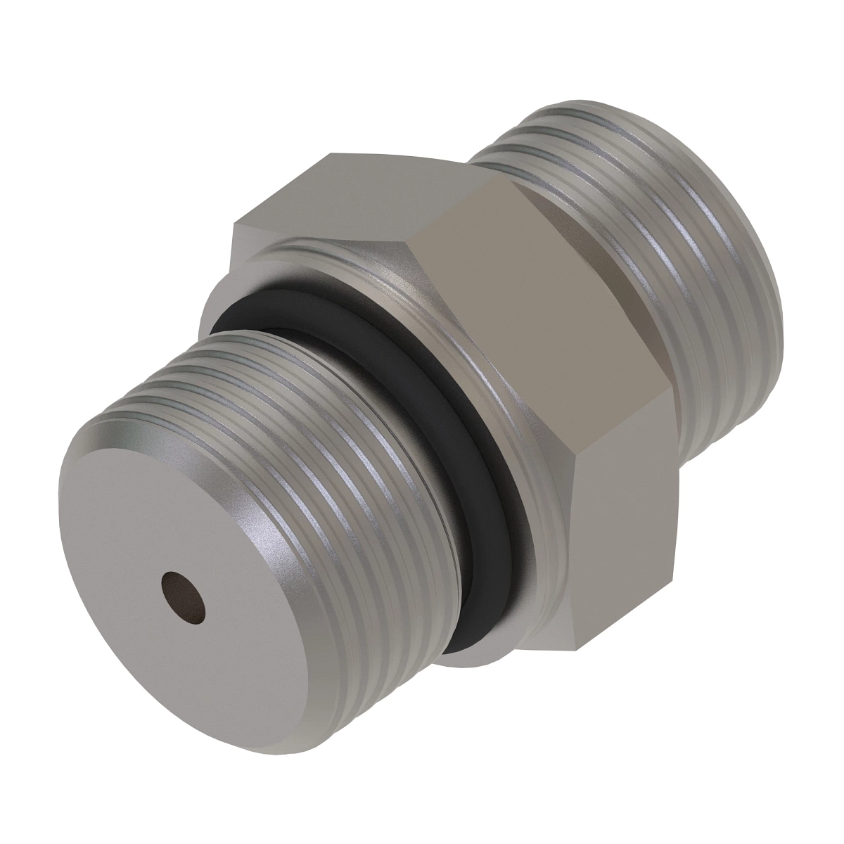 Adapter Fitting, Stud Straight ORFS