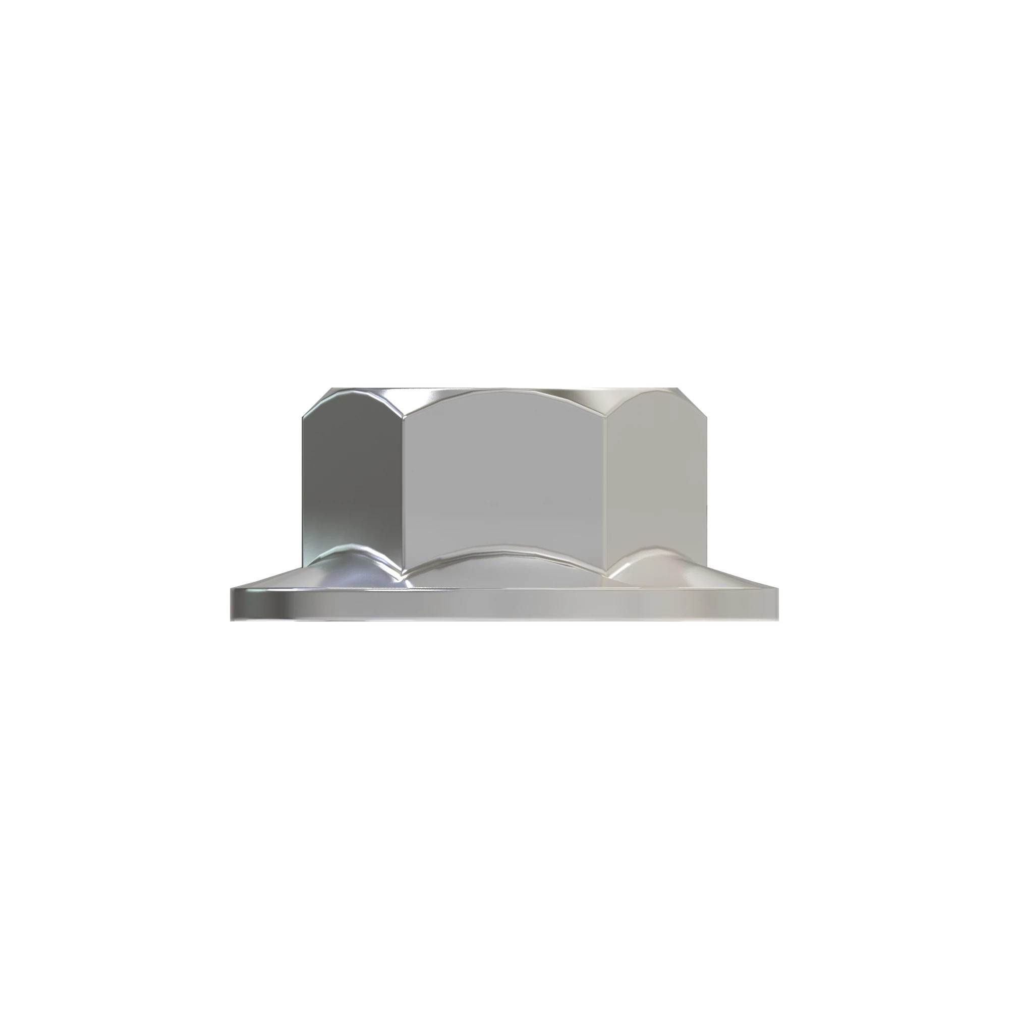 FLANGE NUT, HEX FLANGE M8X1.25