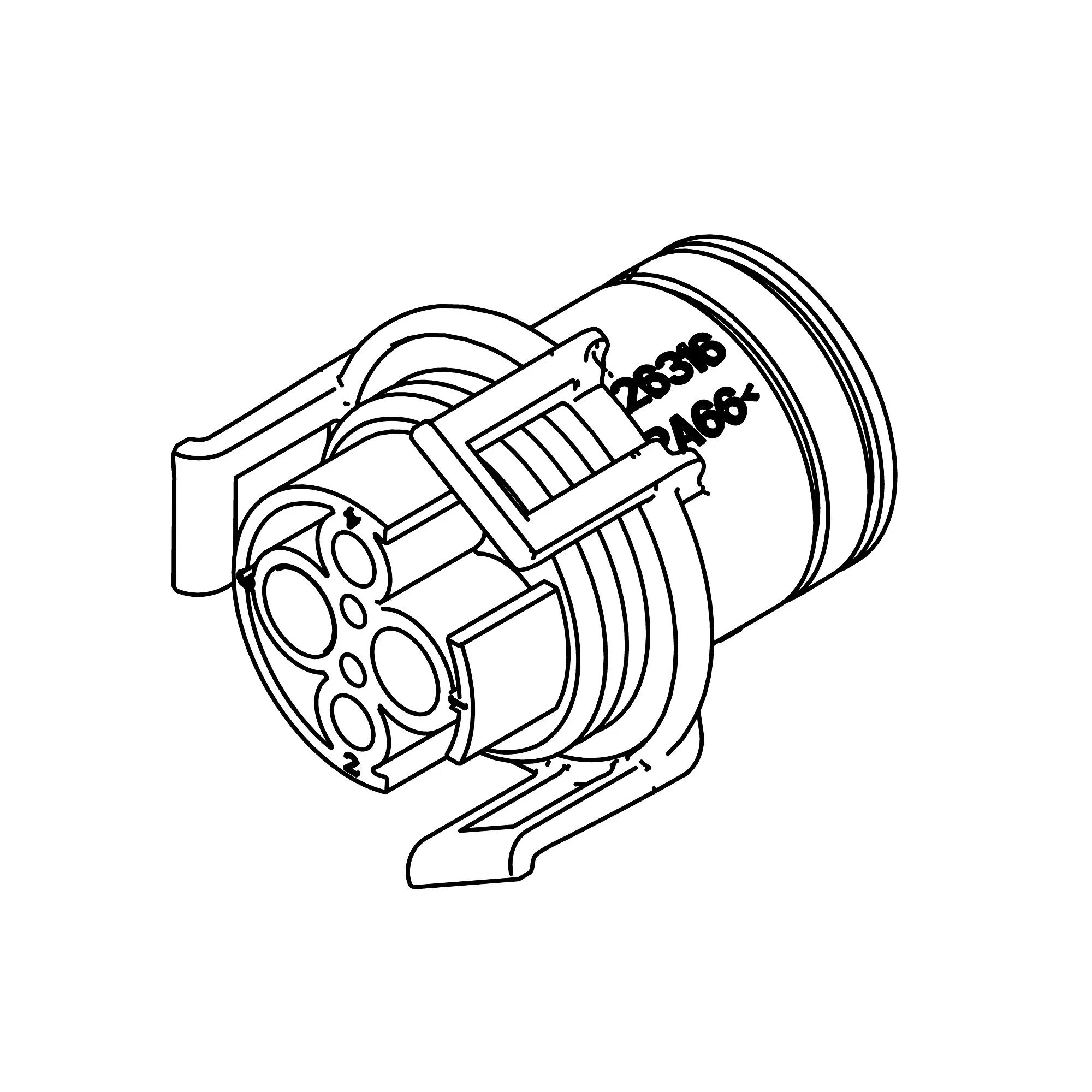 John Deere Electrical Connector Terminal - 57M8593
