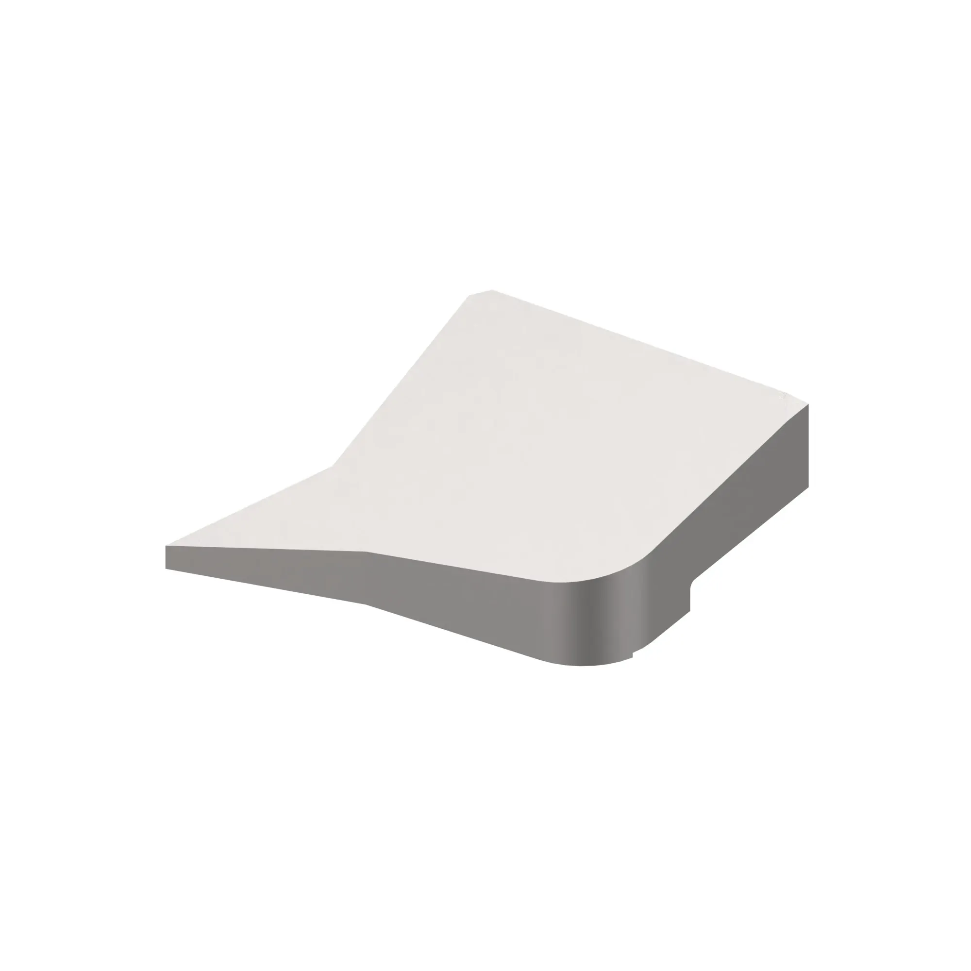 PLATE, SCRAPER, SAW, MACHINED