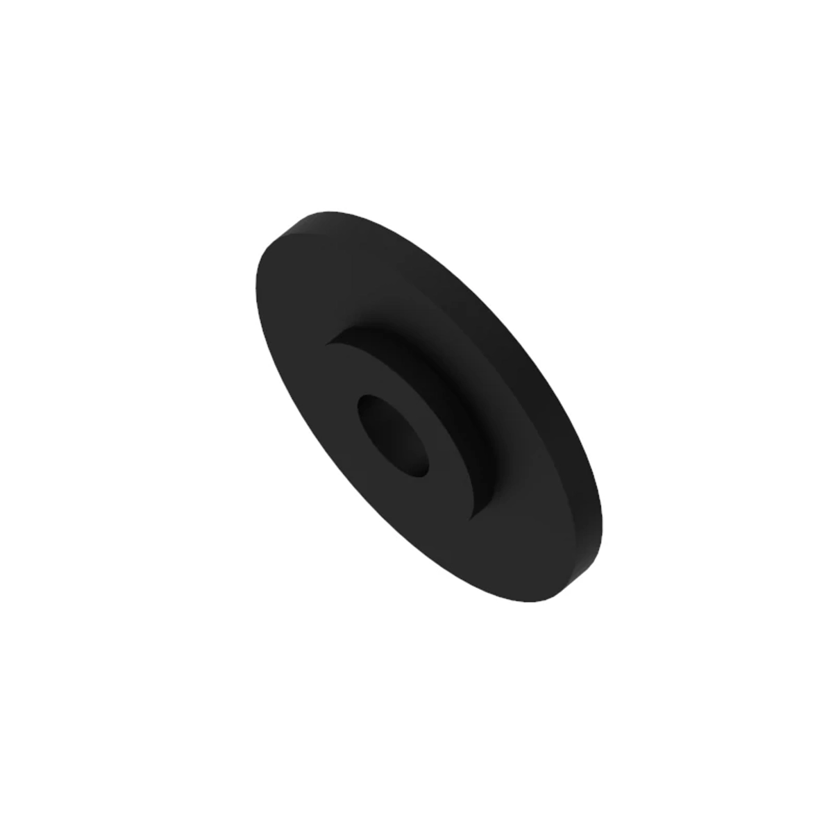 Washer, Black Rubber
