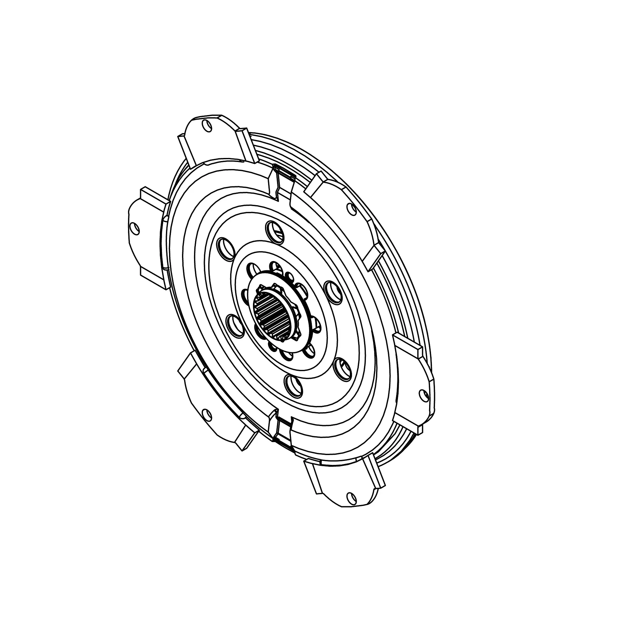 John Deere Torsional Damper - SJ293168