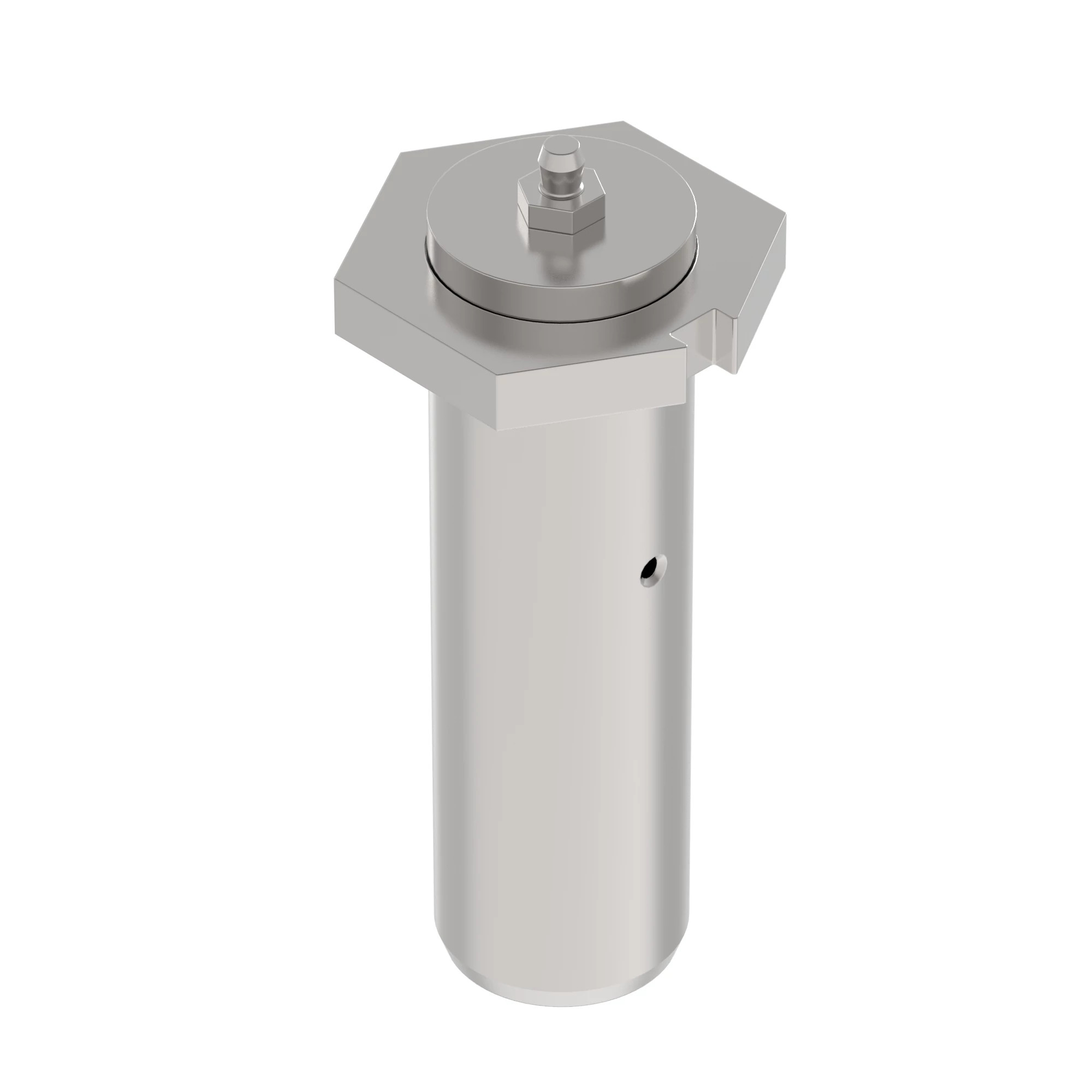 PIN, HEX FLAG 1.5" DIA, GREASE HOLE