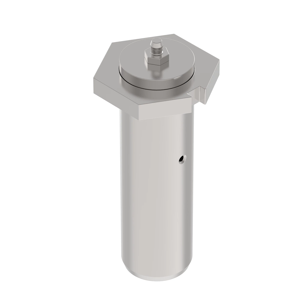 Pin, Hex Flag 1.5" Dia, Grease Hole