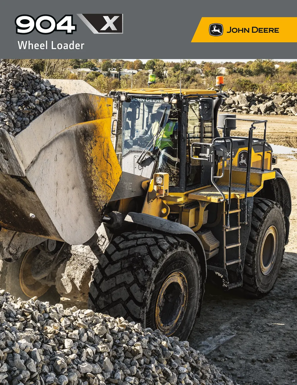 904 X-Tier Large Wheel Loader Brochure cover