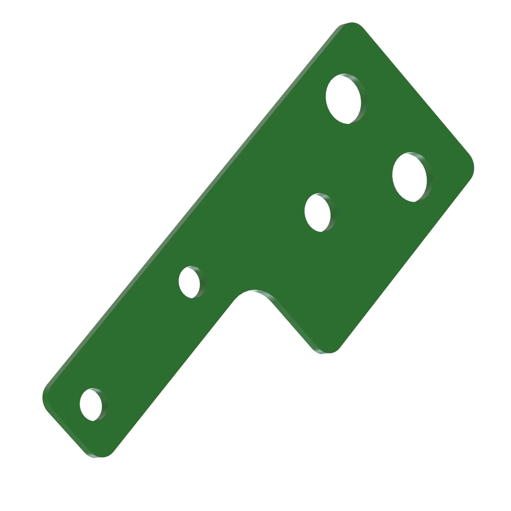 John Deere Flow Thru Bracket - A107536