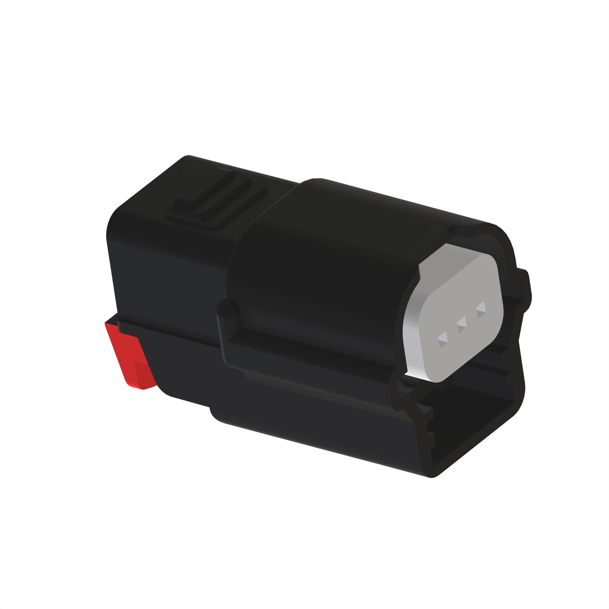CONN MOLEX MX64 3W FS BLK PLSTC