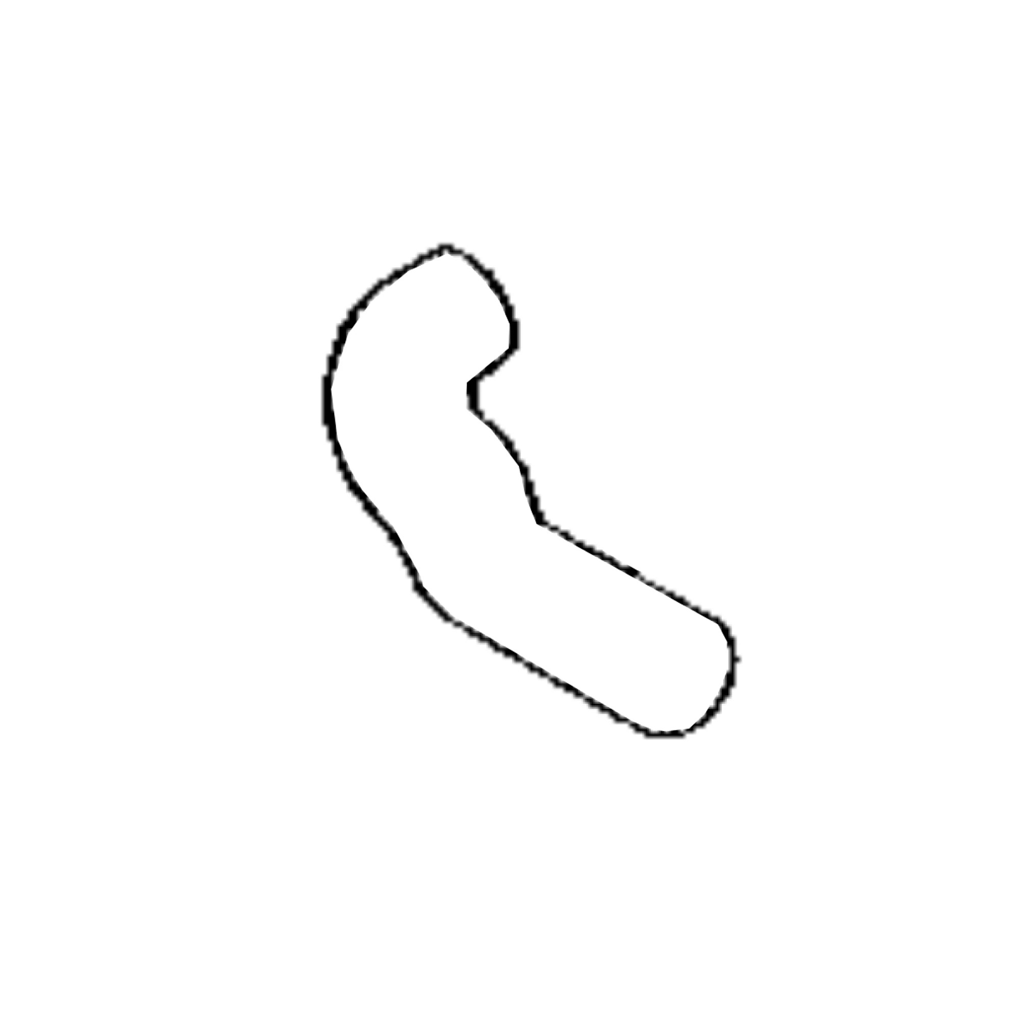 HOSE (B) RADIATOR