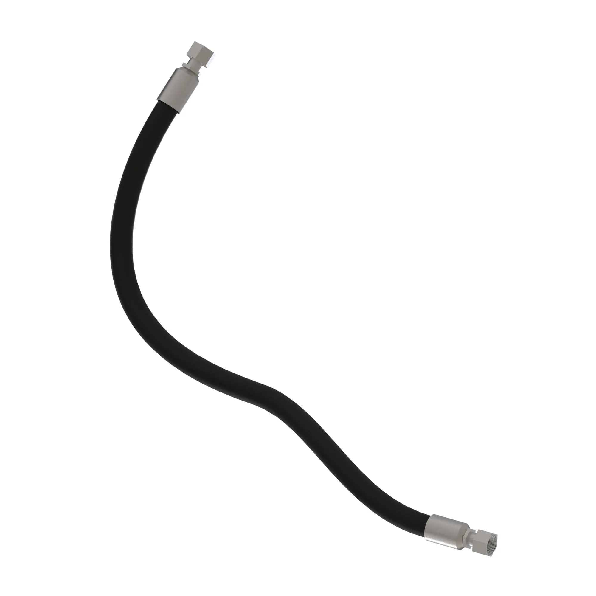 John Deere Transmission Oil Quick-Service Hydraulic Hose - AT340626