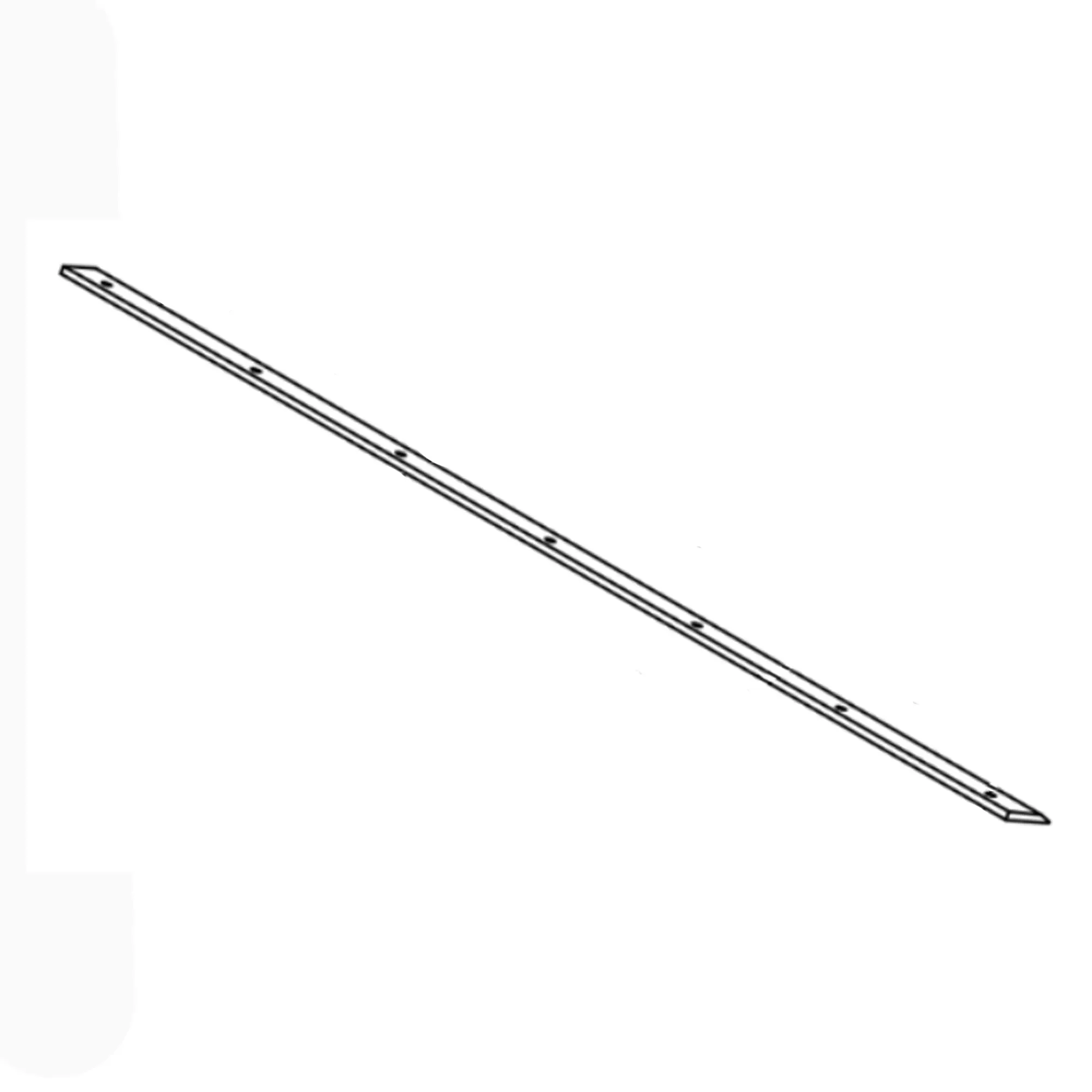 John Deere Snowblower Main Housing Cutting Edge - T248918