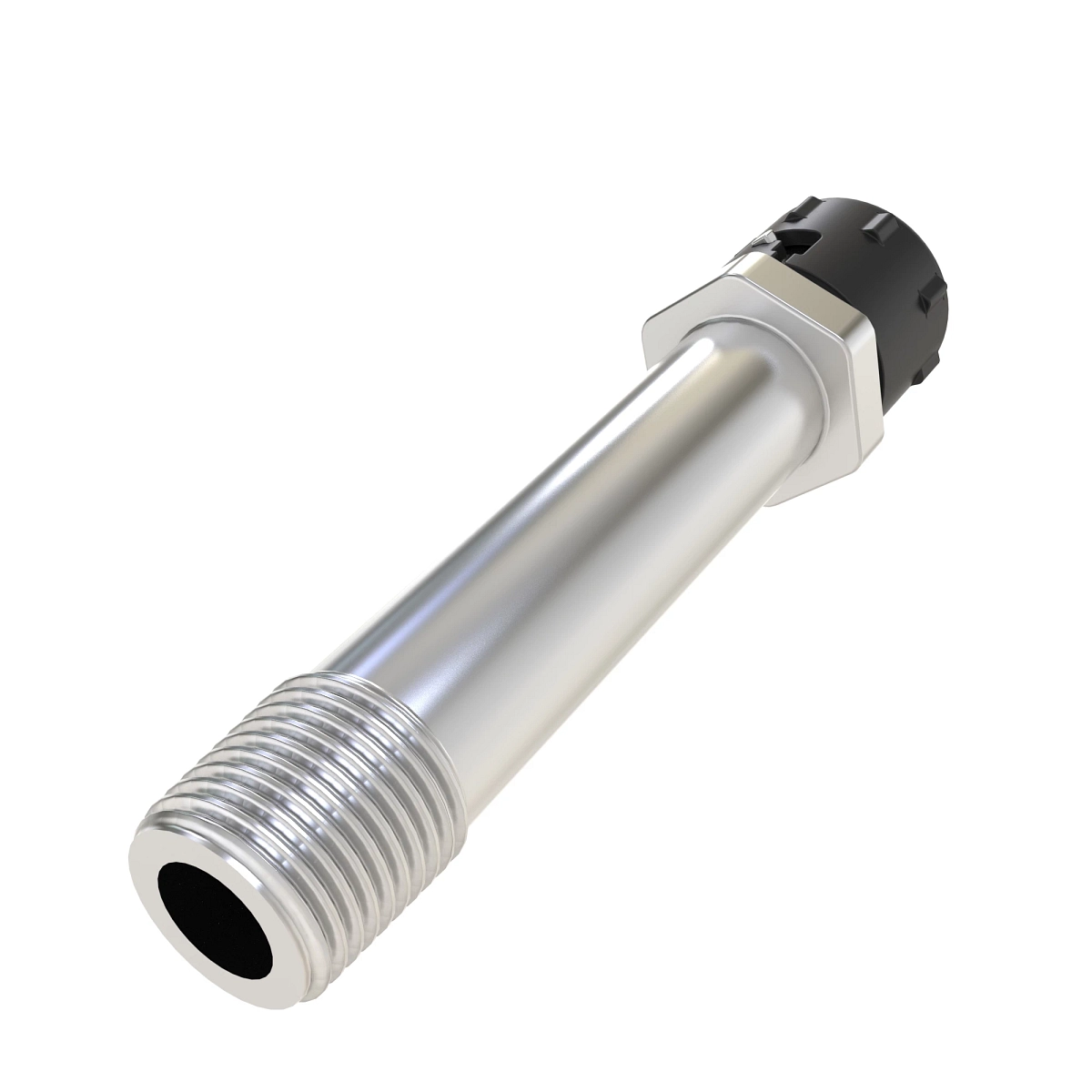 John Deere Tube Oil Drain with cap, Cylinder head - AM131611