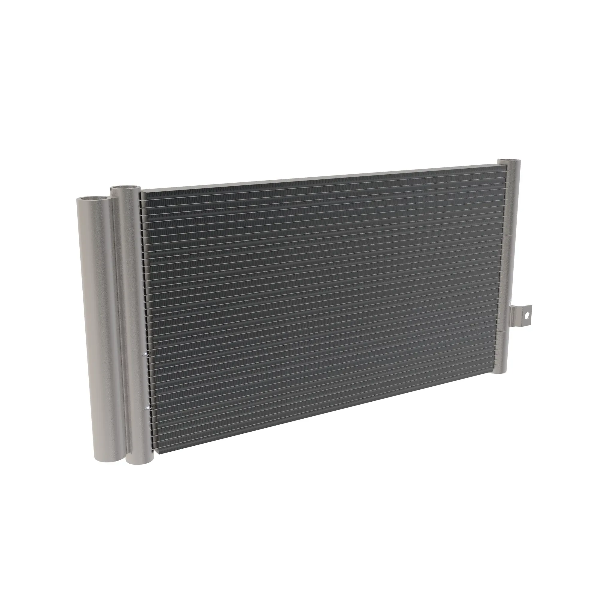 CONDENSER WITH INTEGRATED RECEIVER DRIER