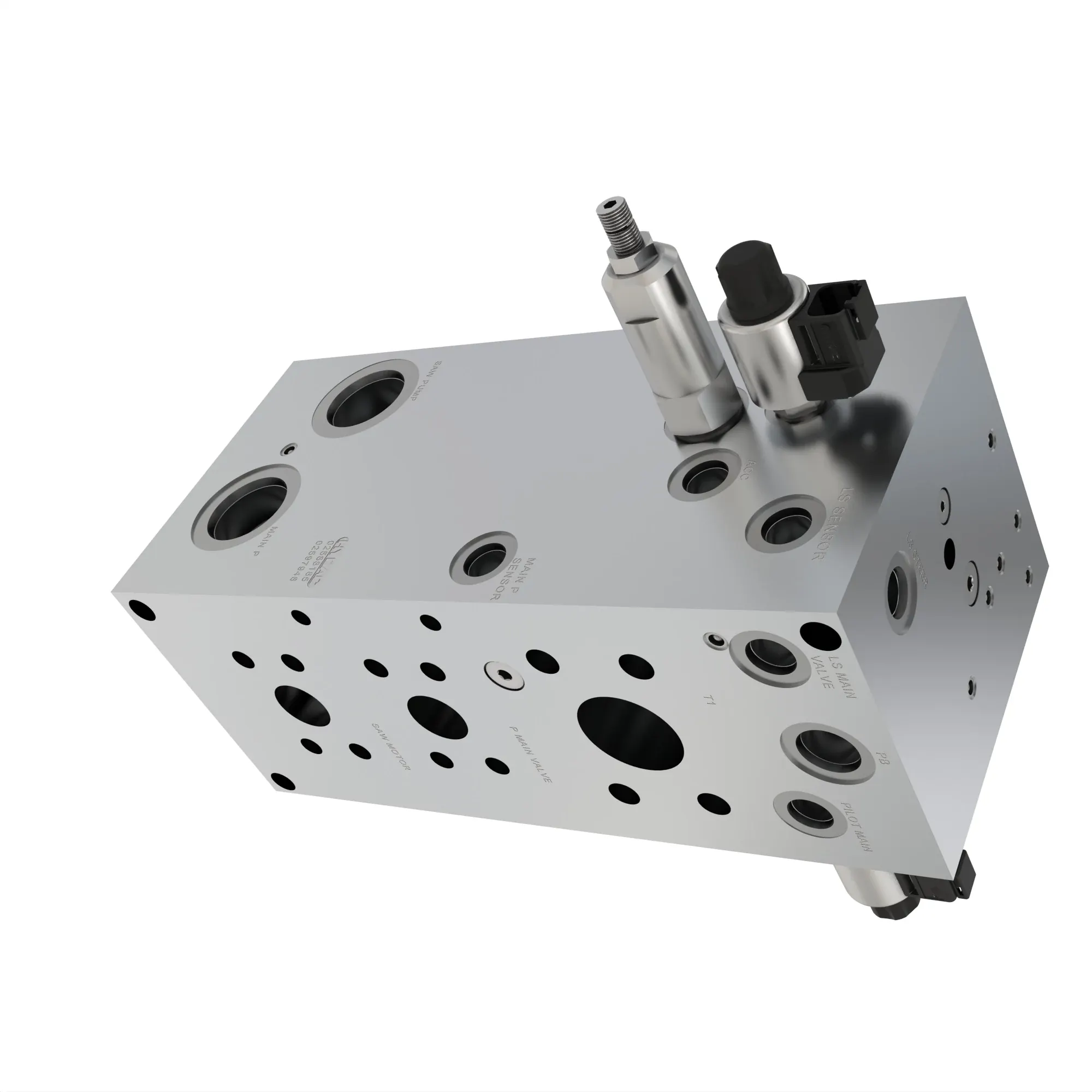 John Deere Hydraulic Pump Manifold - AT413342