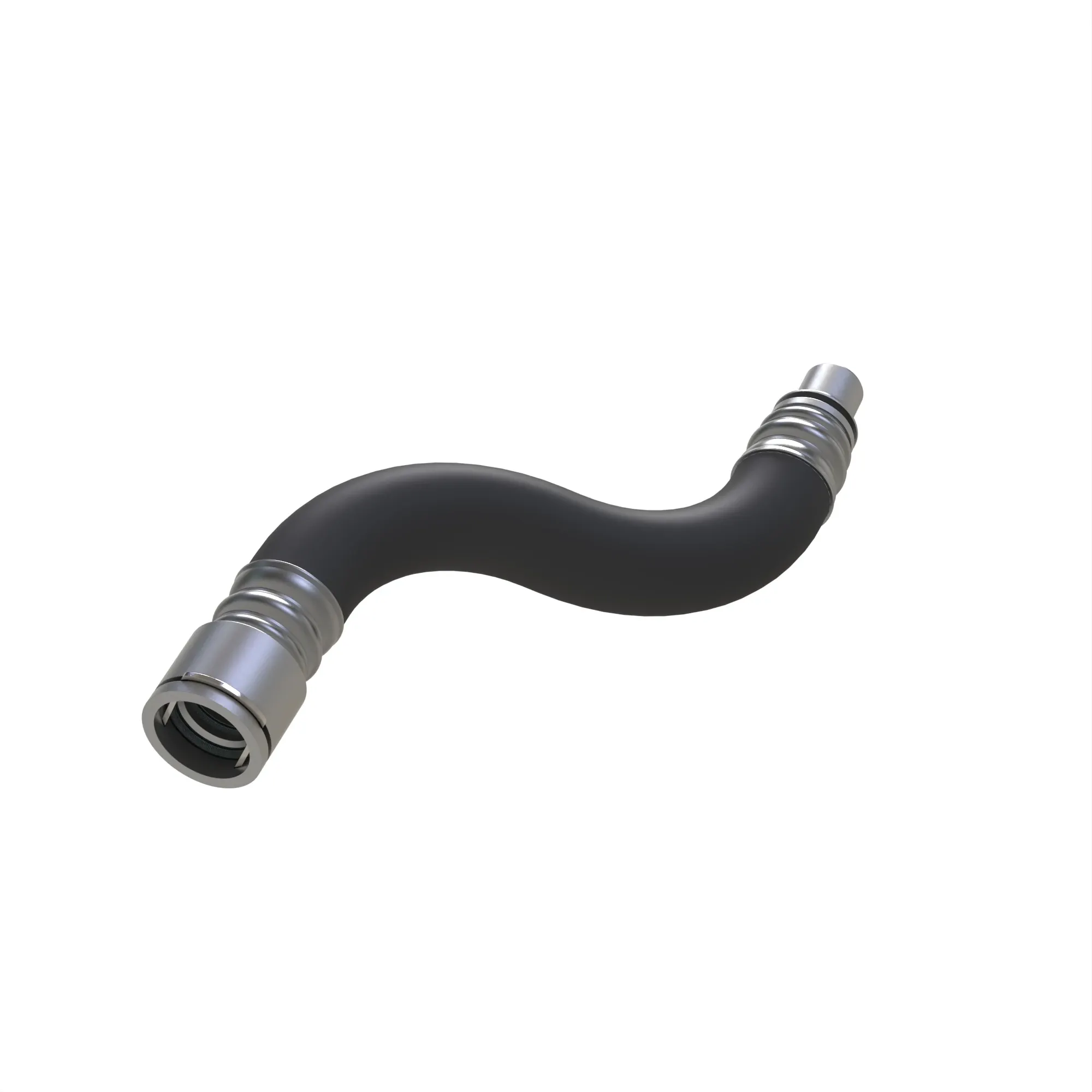 John Deere Oil Cooler Lines Hydraulic Hose - AL165236