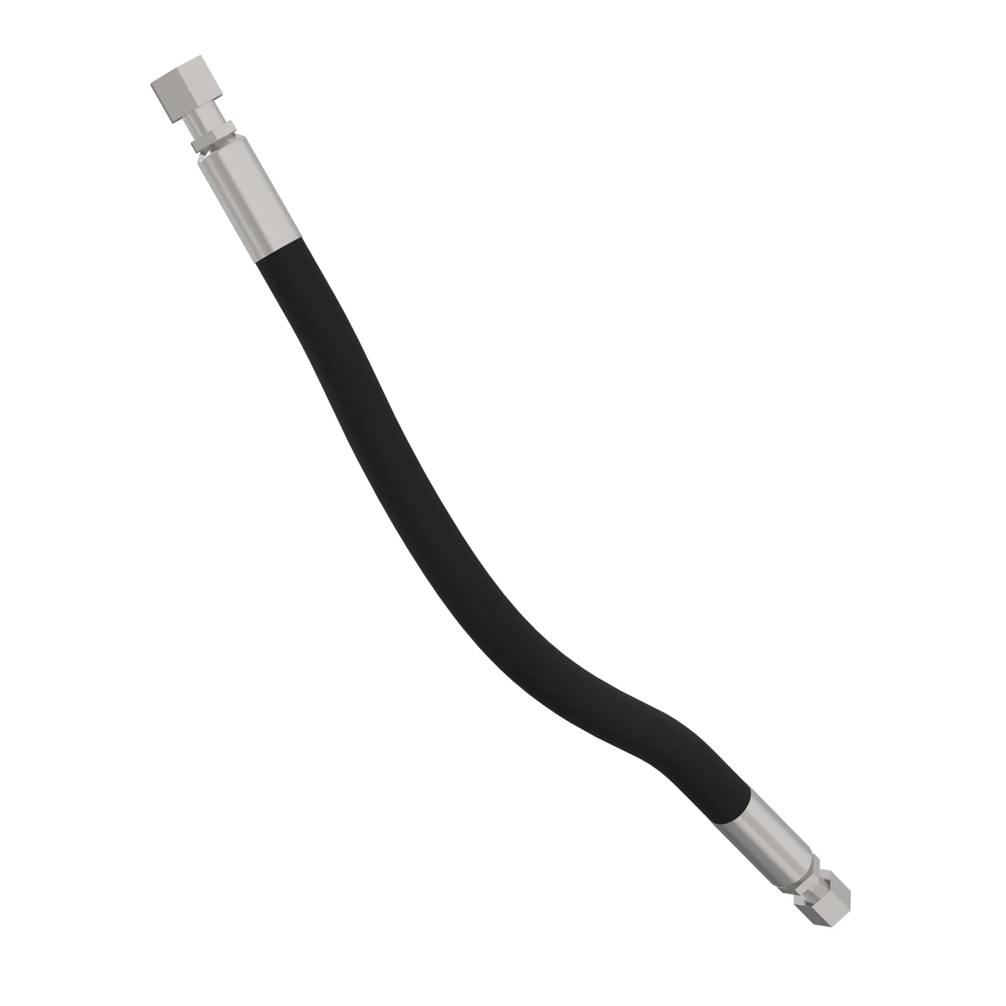 John Deere Feed Roller Hydraulic Hose - AXT17858