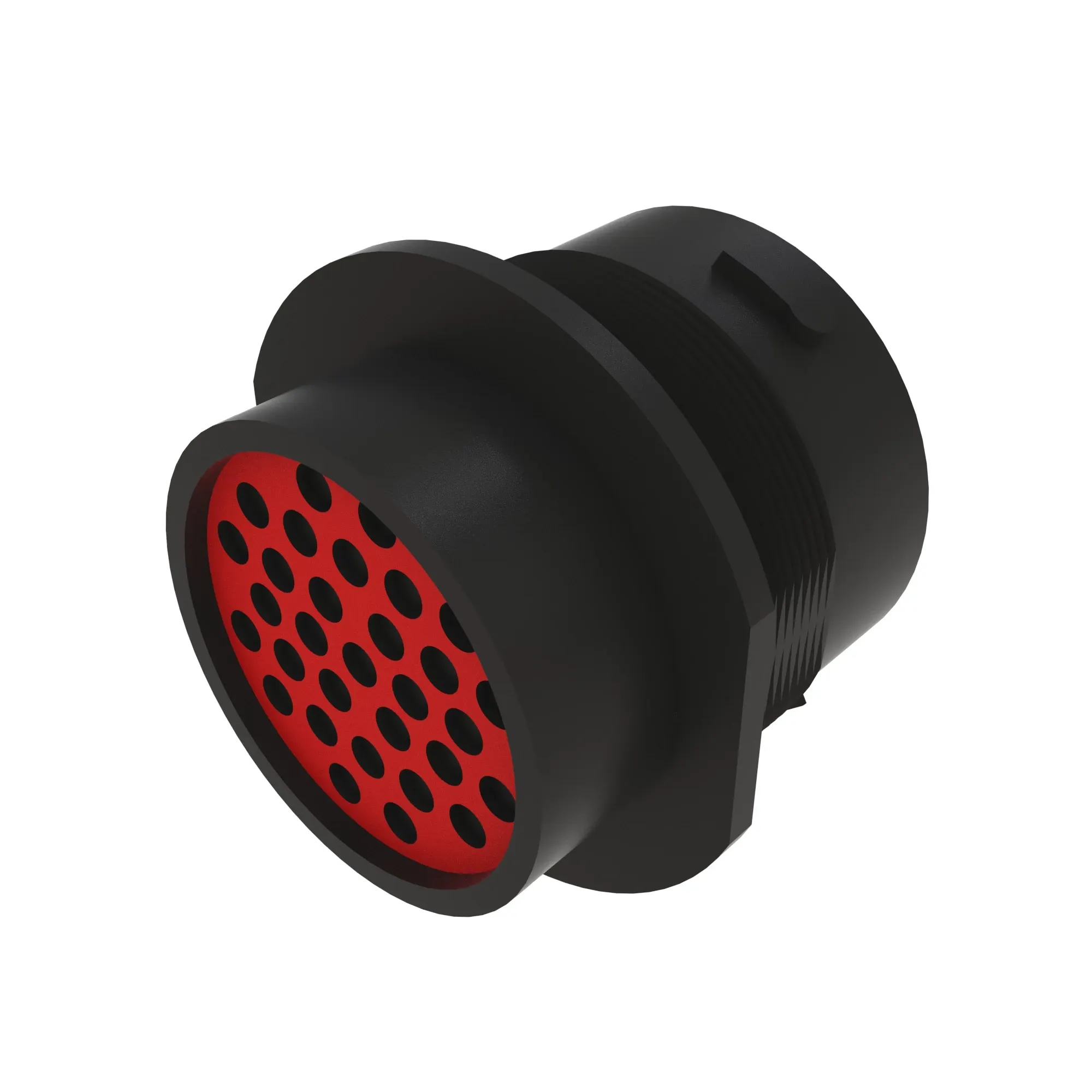 CONN DEUTSCH HDP20 31W MS BLK PLSTC