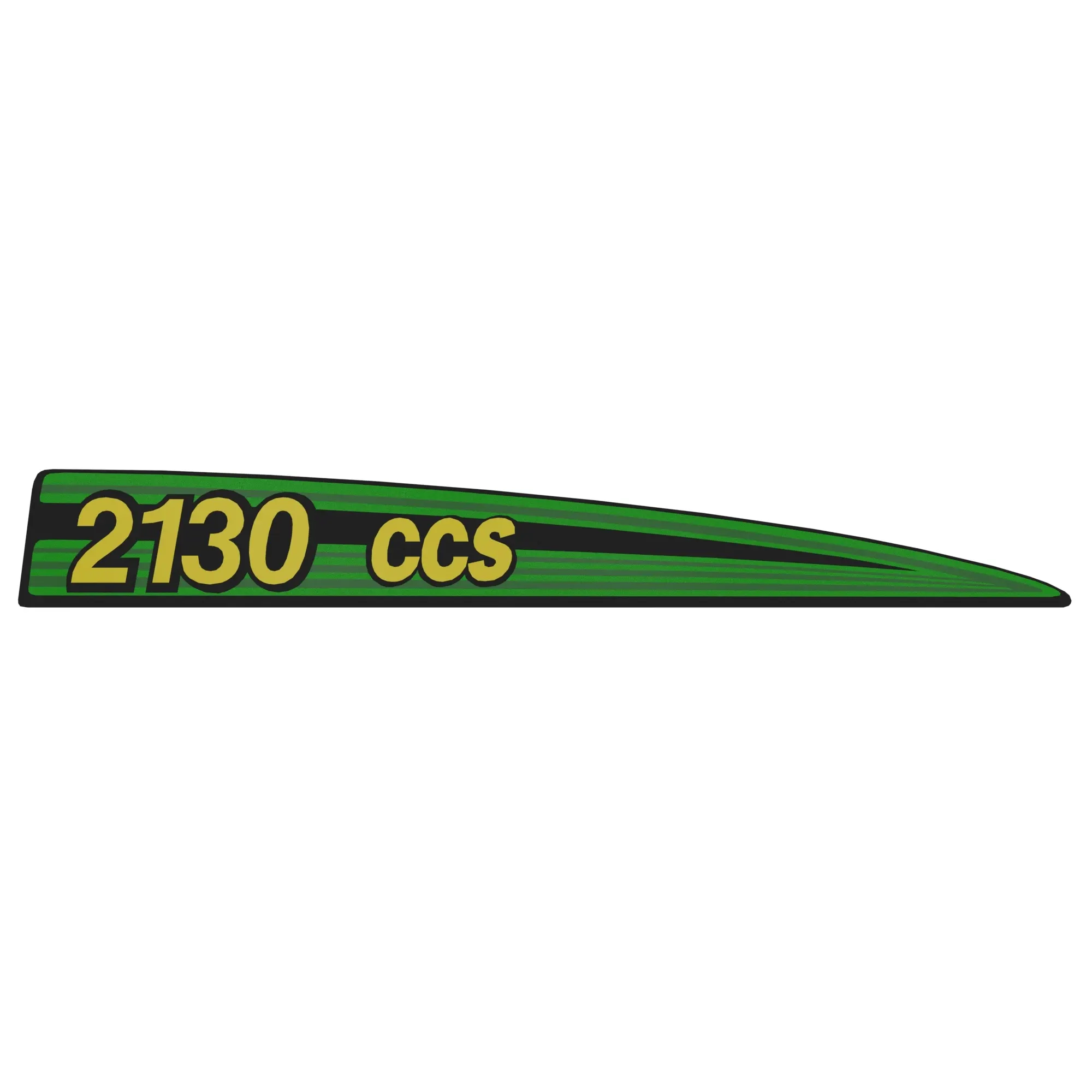 John Deere 2130 CCS Identification Decals Plate - CQ76817
