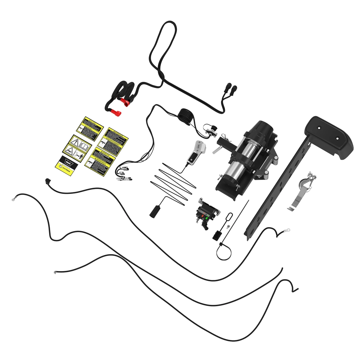 Winch Kit, 2500LB Winch and Install