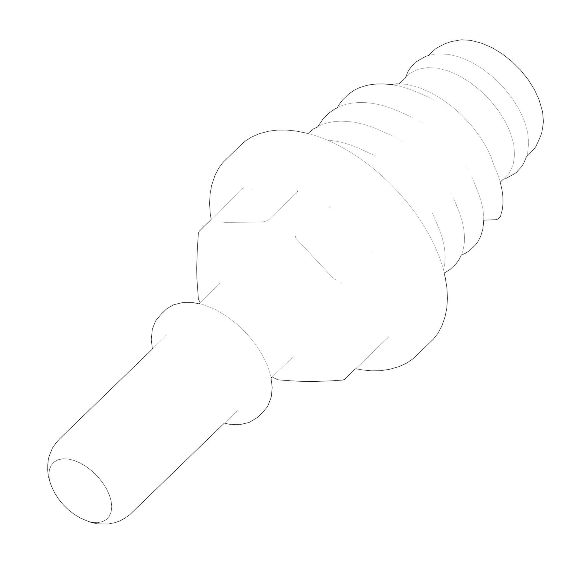 John Deere Backflow Adapter Fitting - DZ113071