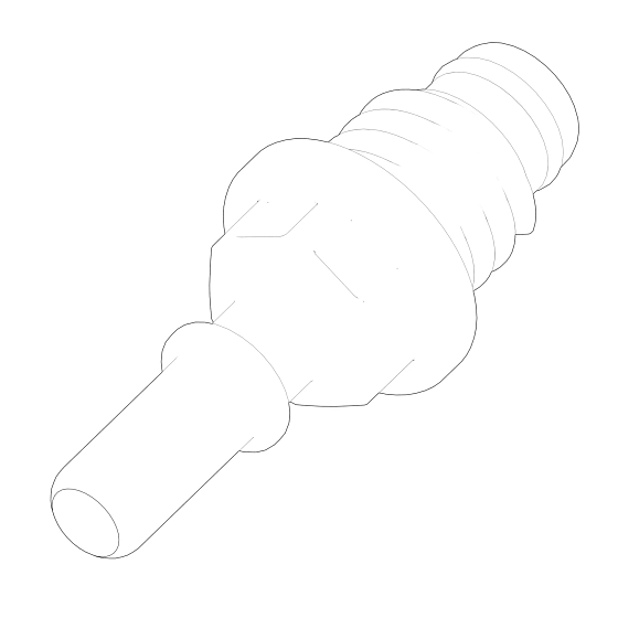 John Deere Backflow Adapter Fitting - DZ113071