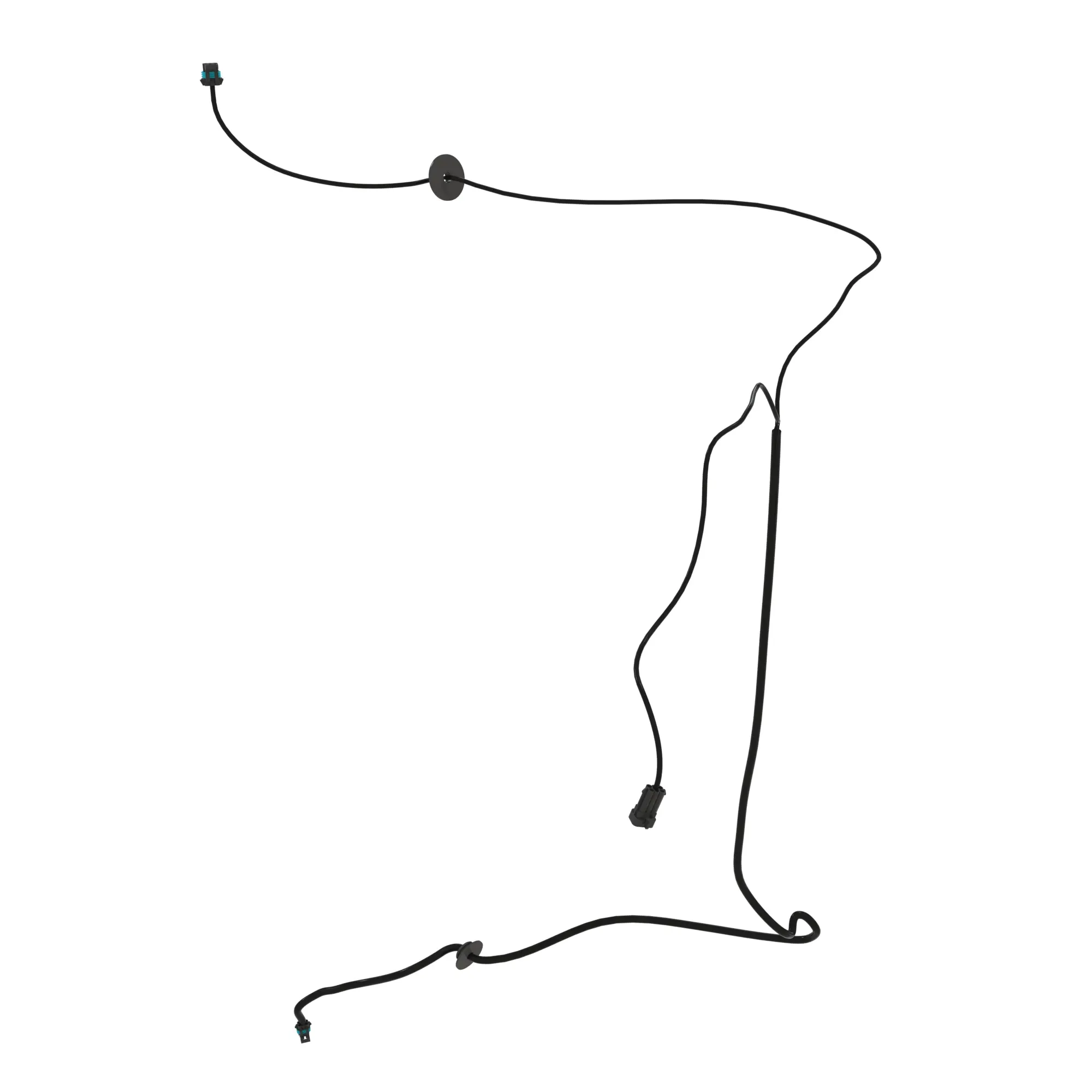 John Deere Dual Hitch Wiring Harness - RE259576