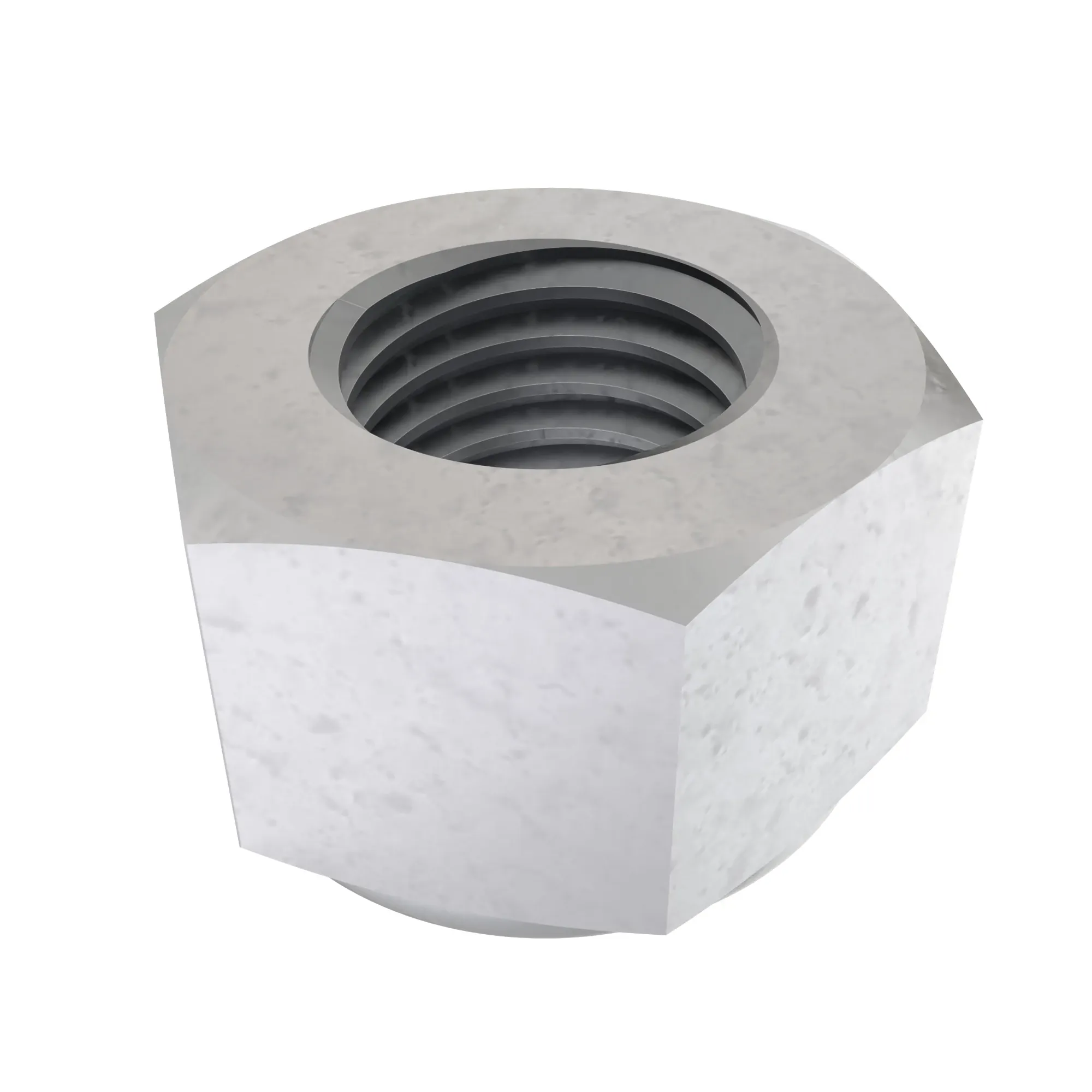 John Deere Hexagonal Lock Nut, 0.312" - R536784