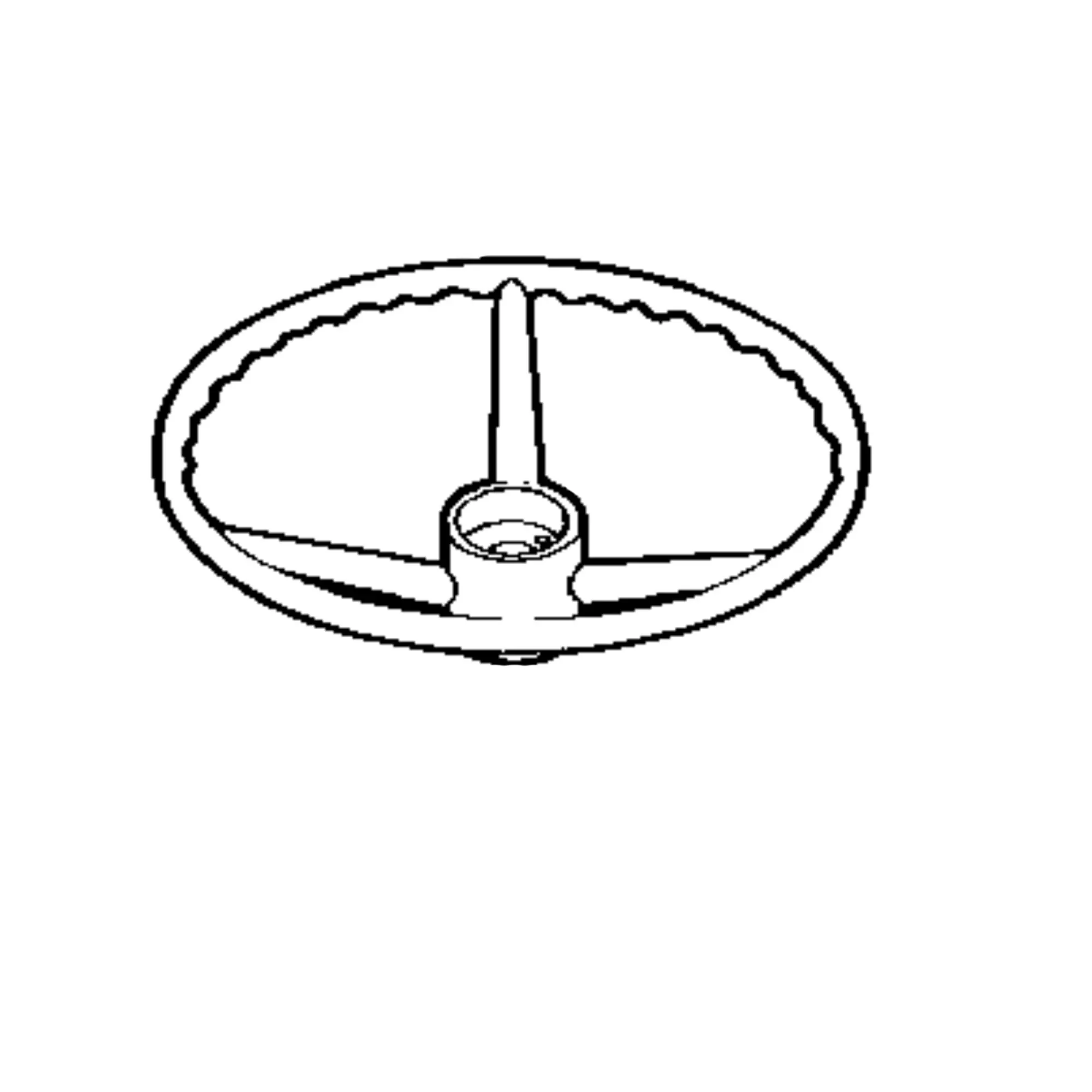 John Deere Steering Wheel - AL28458