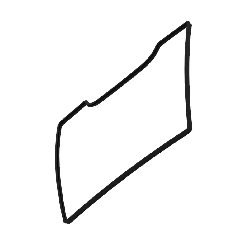 John Deere Cab Front Windshield Weatherstrip - R272789