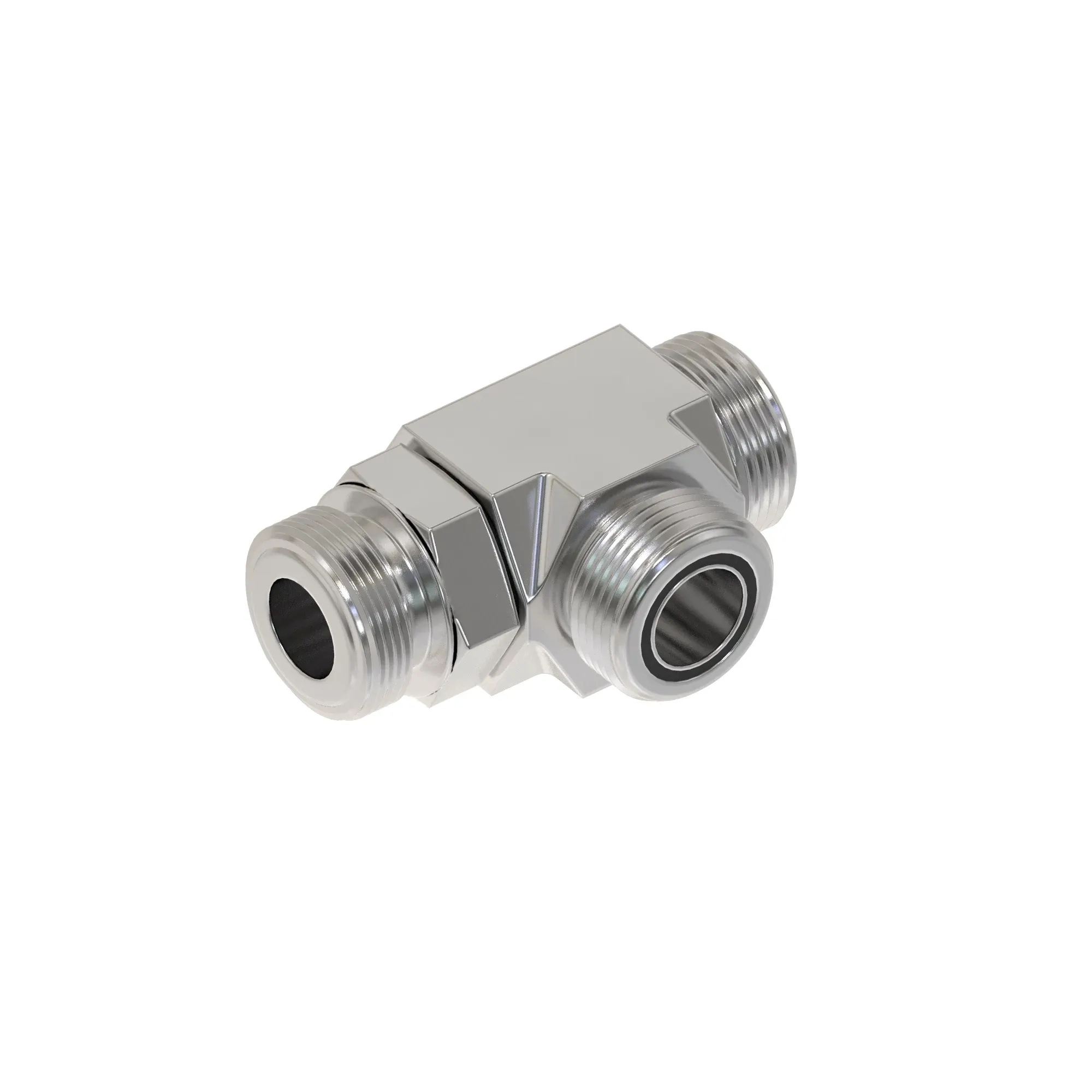 John Deere Adjustable Stud Run Tee Fitting - 38H5110
