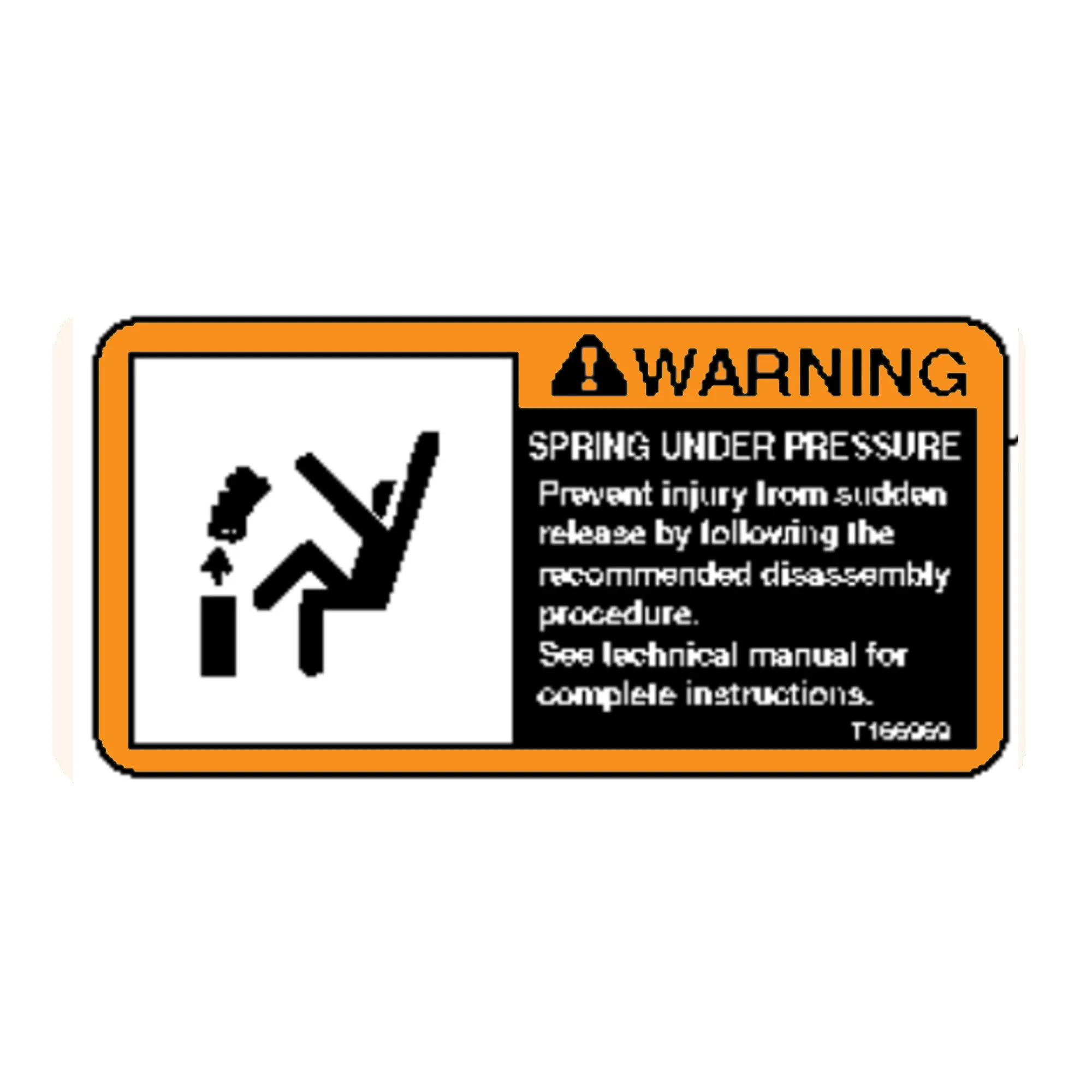 Label, Warning Spring