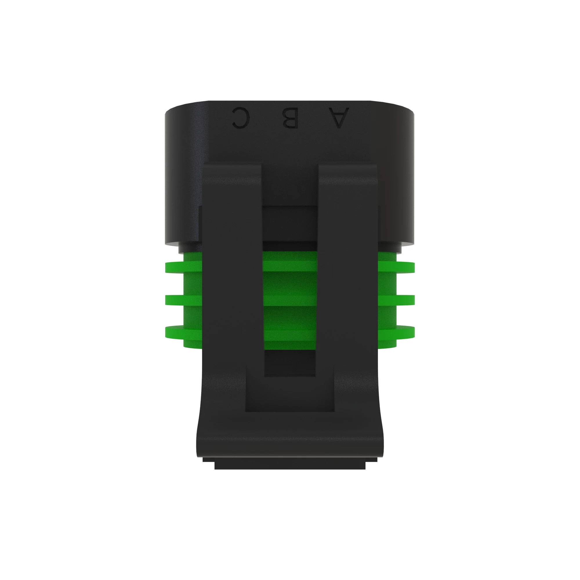 CONN DELPHI MP150 3W FS BLK NYLON