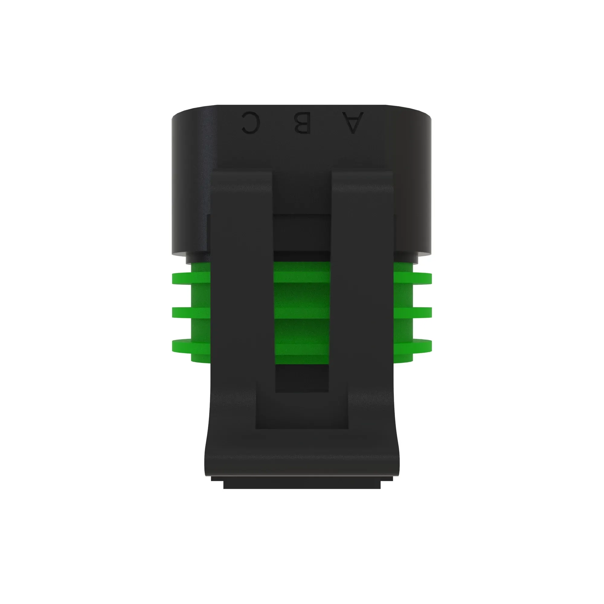 CONN DELPHI MP150 3W FS BLK NYLON