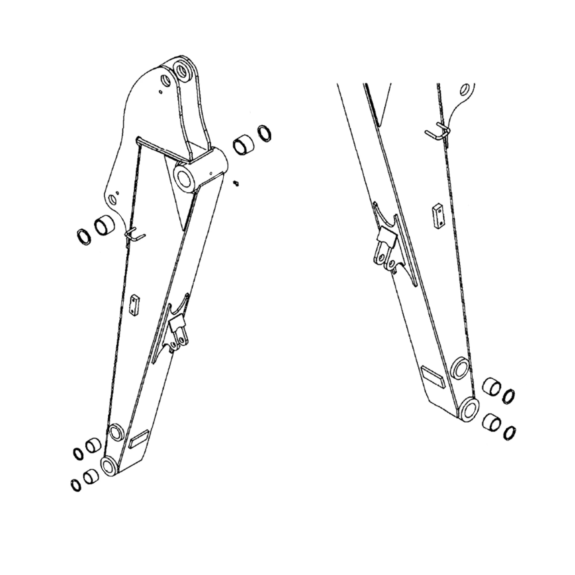 John Deere Long Arm, 1.85 Meter - FYD40006081G