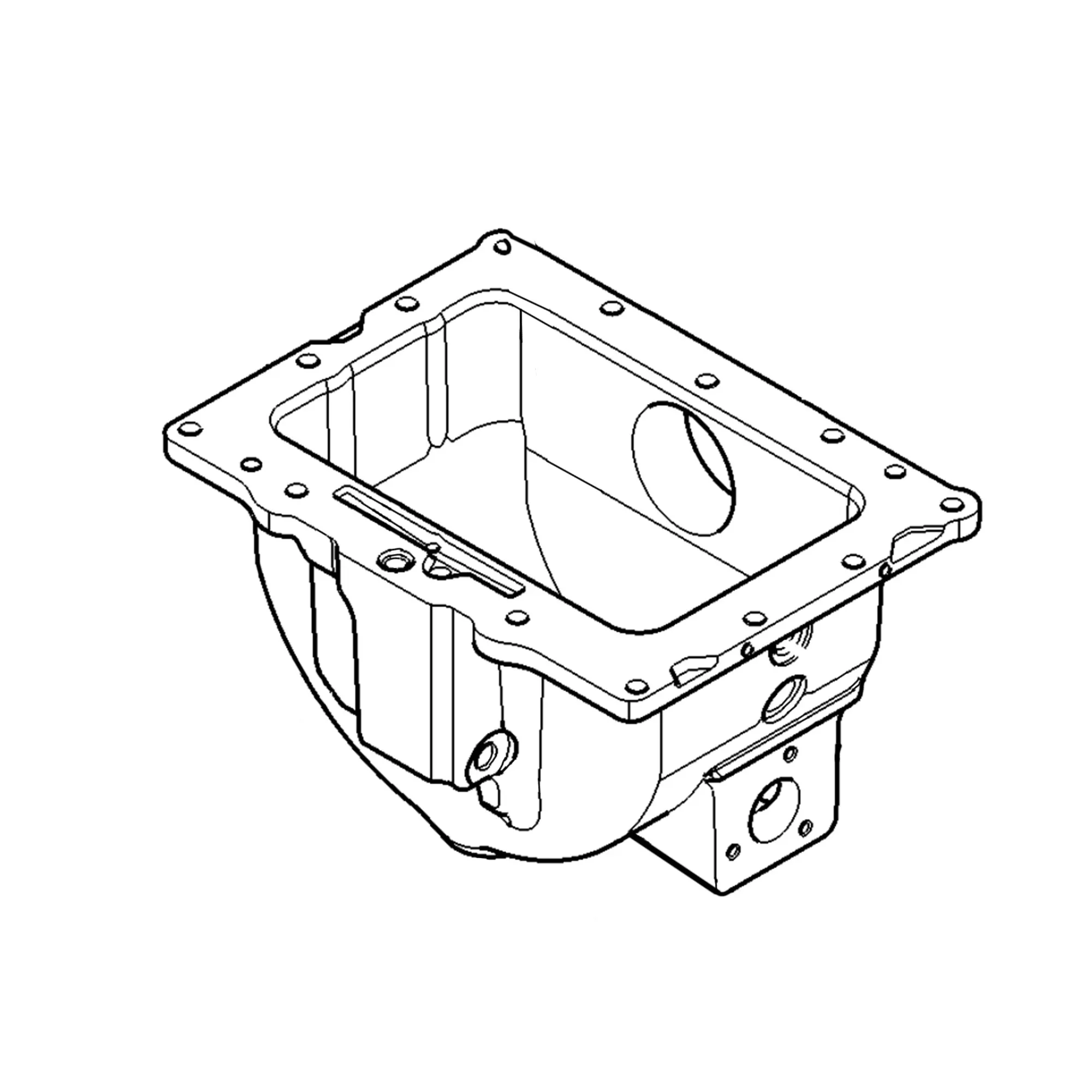 John Deere MFWD Clutch Housing - AL228194