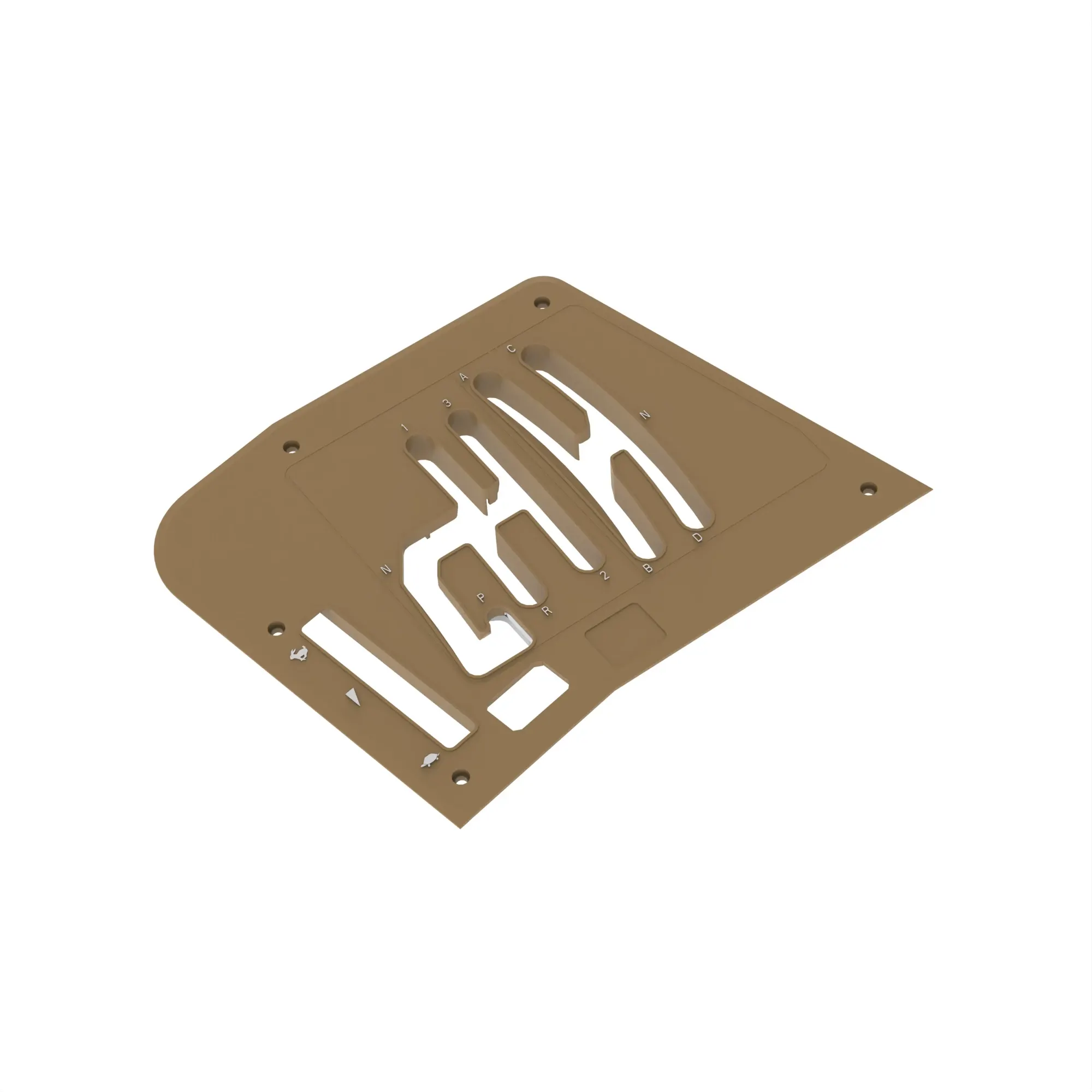 John Deere Gear Shift Guide Panel - AL117517