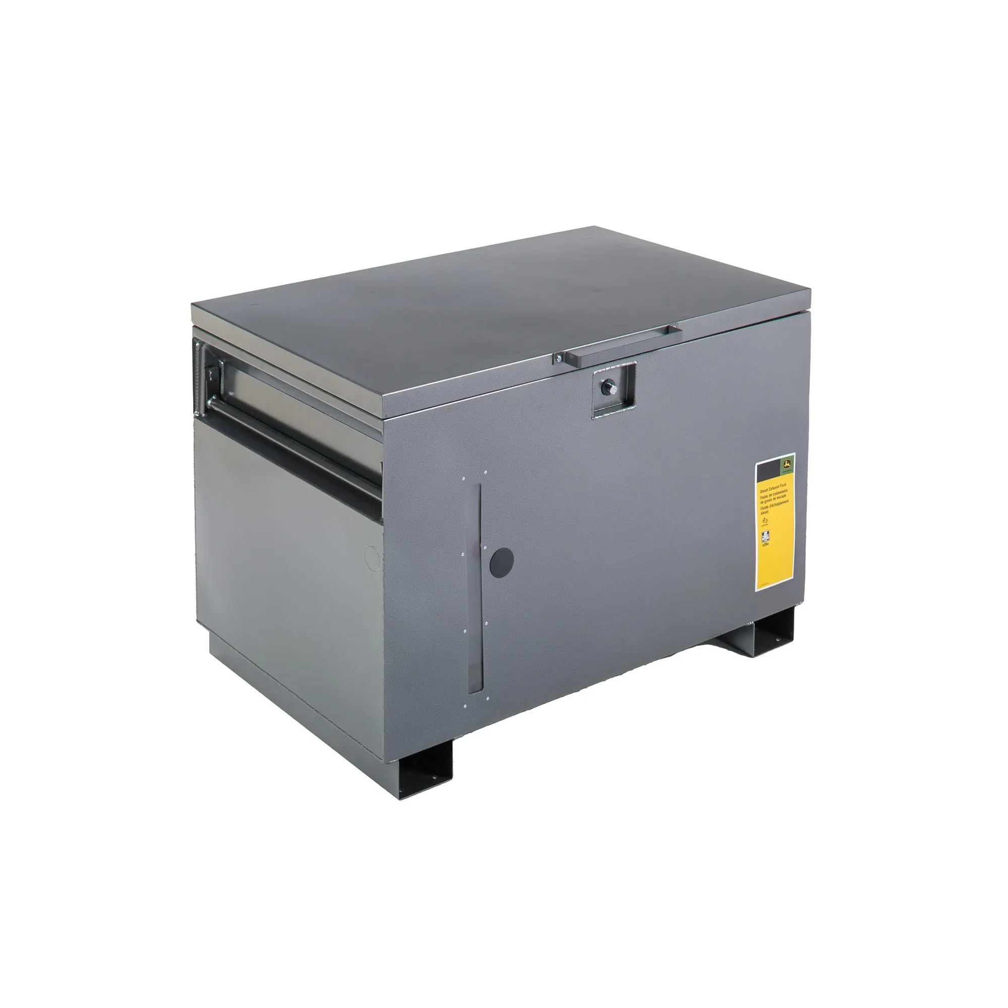 HEATED 65-GAL. METAL BOX W/POLY PDU