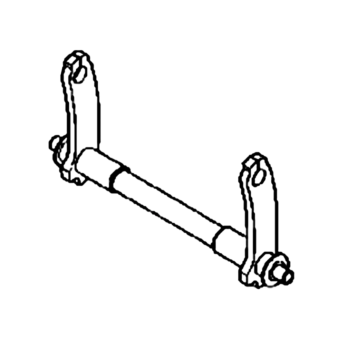 Hydraulic Cylinder, ISO Coupler Ass