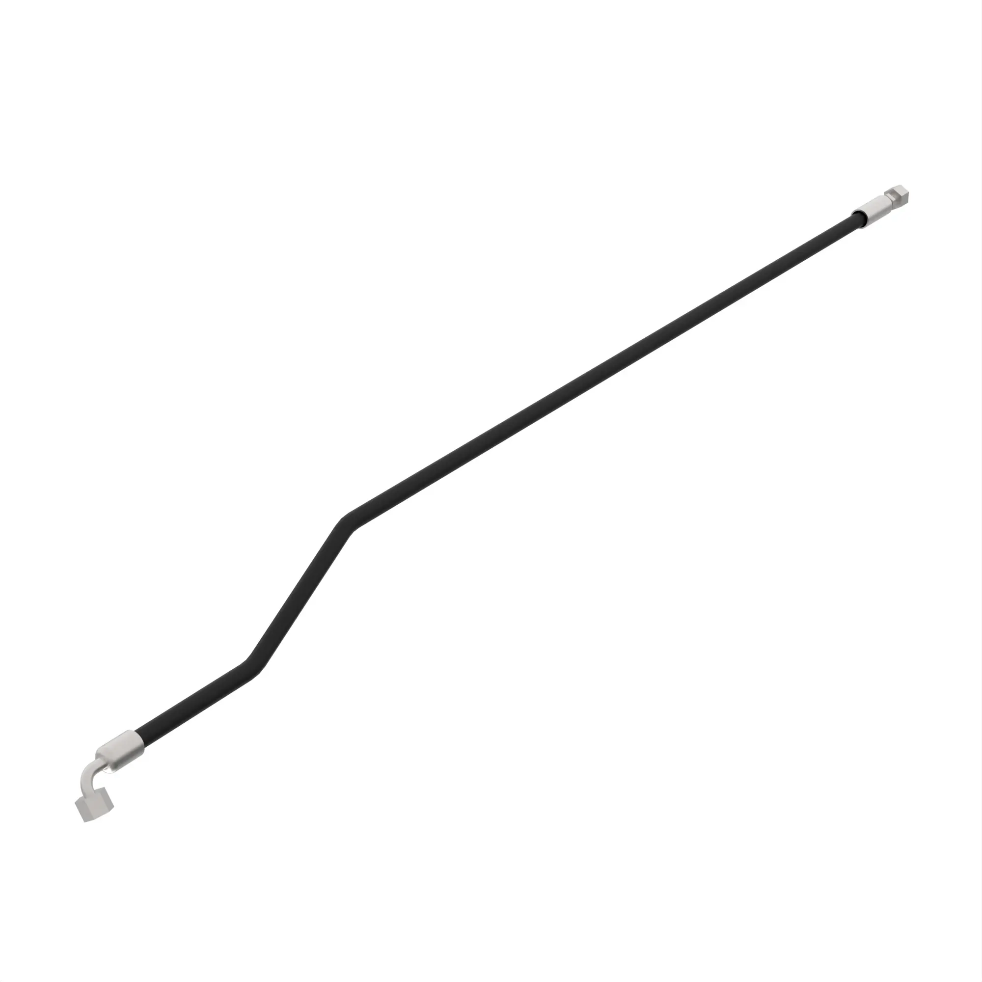 John Deere LH Float Accumulator to Bulkhead Tee Hydraulic Hose - AXE13871