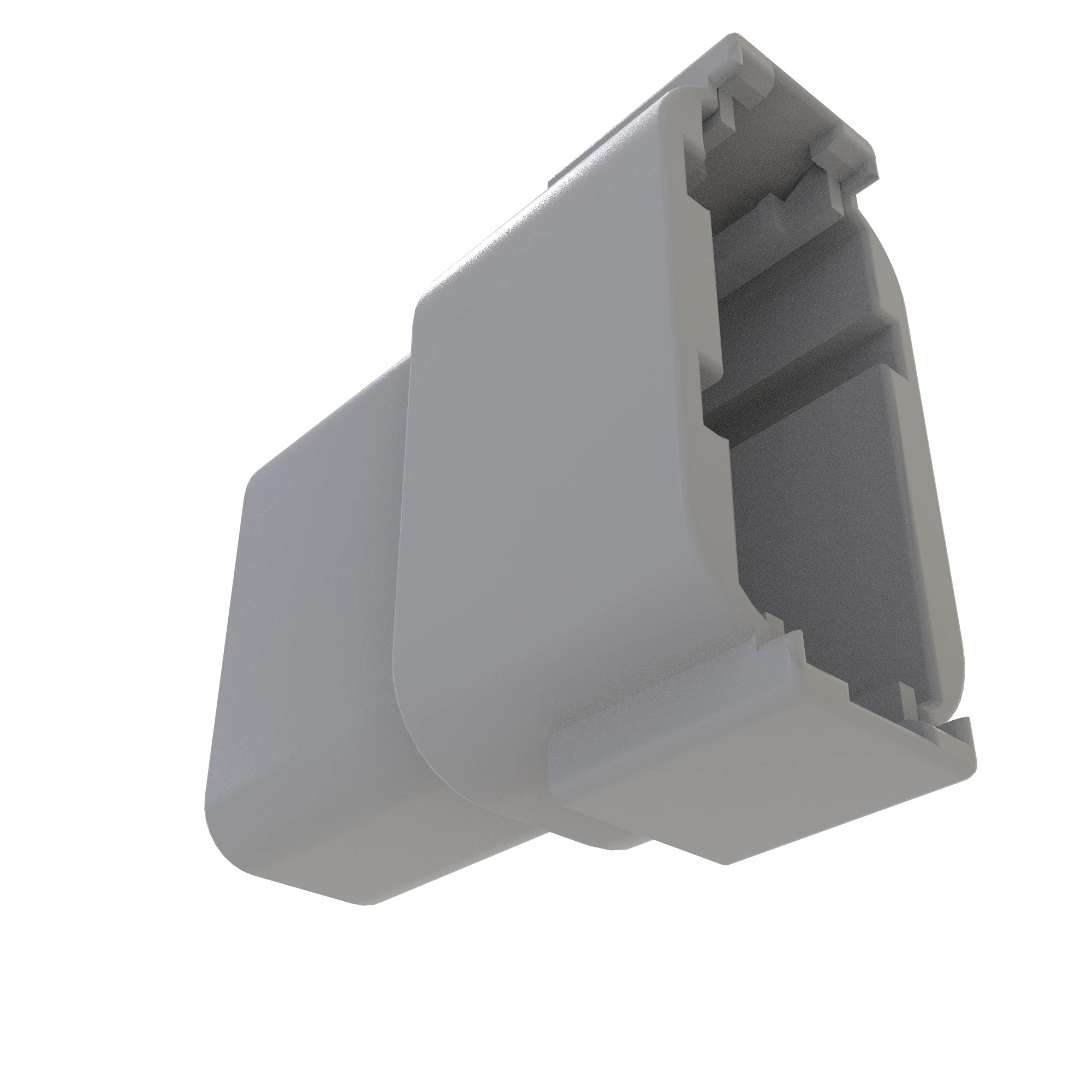 John Deere Gray Electrical Connector Housing, 12 Cavities - 57M9575