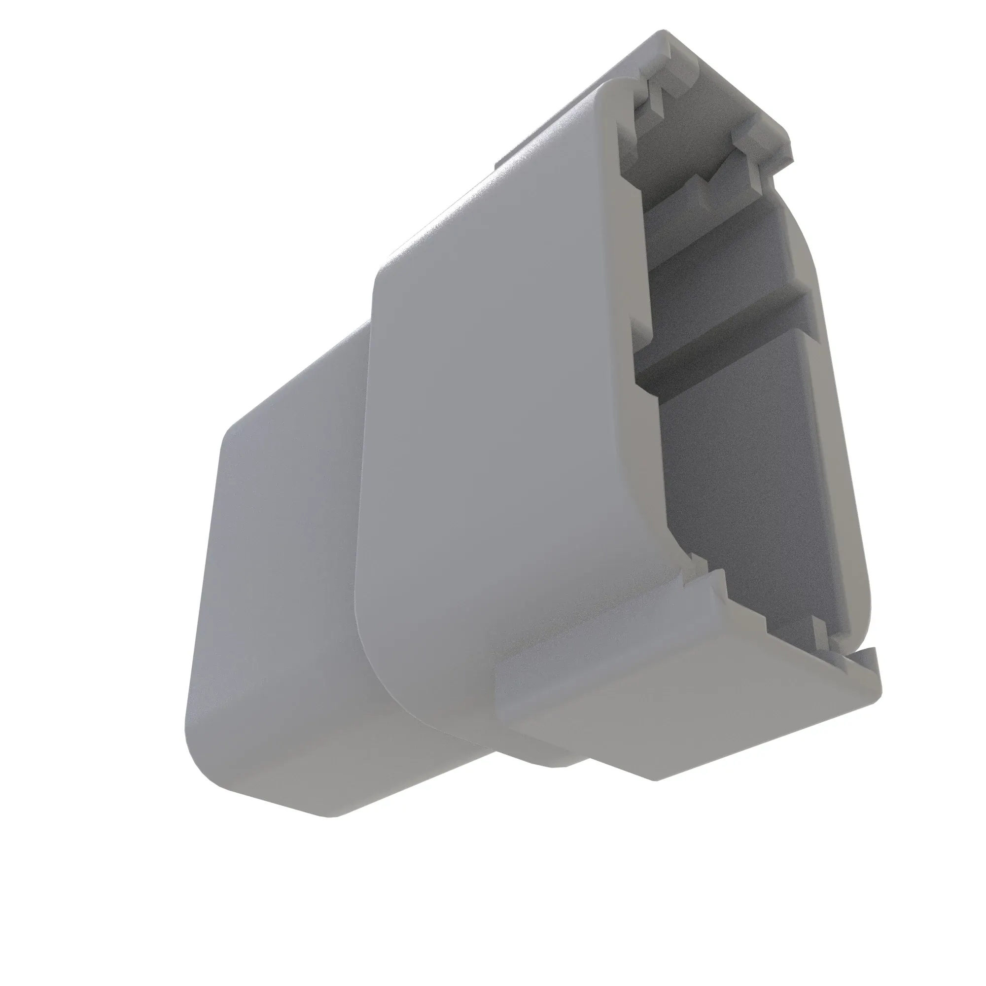 John Deere Gray Electrical Connector Housing, 12 Cavities - 57M9575