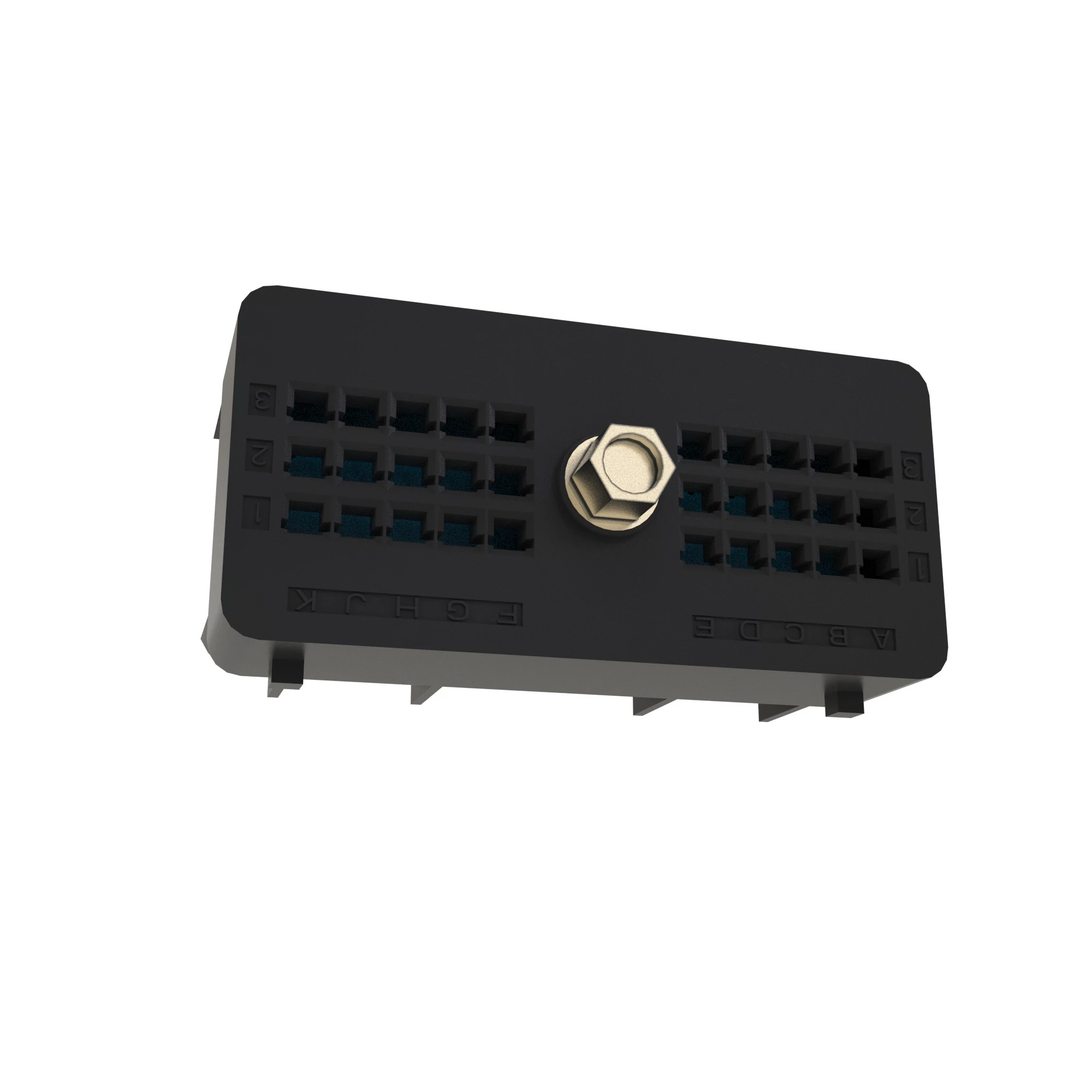 CONN CINCH SHS 30W FS BLK PLSTC