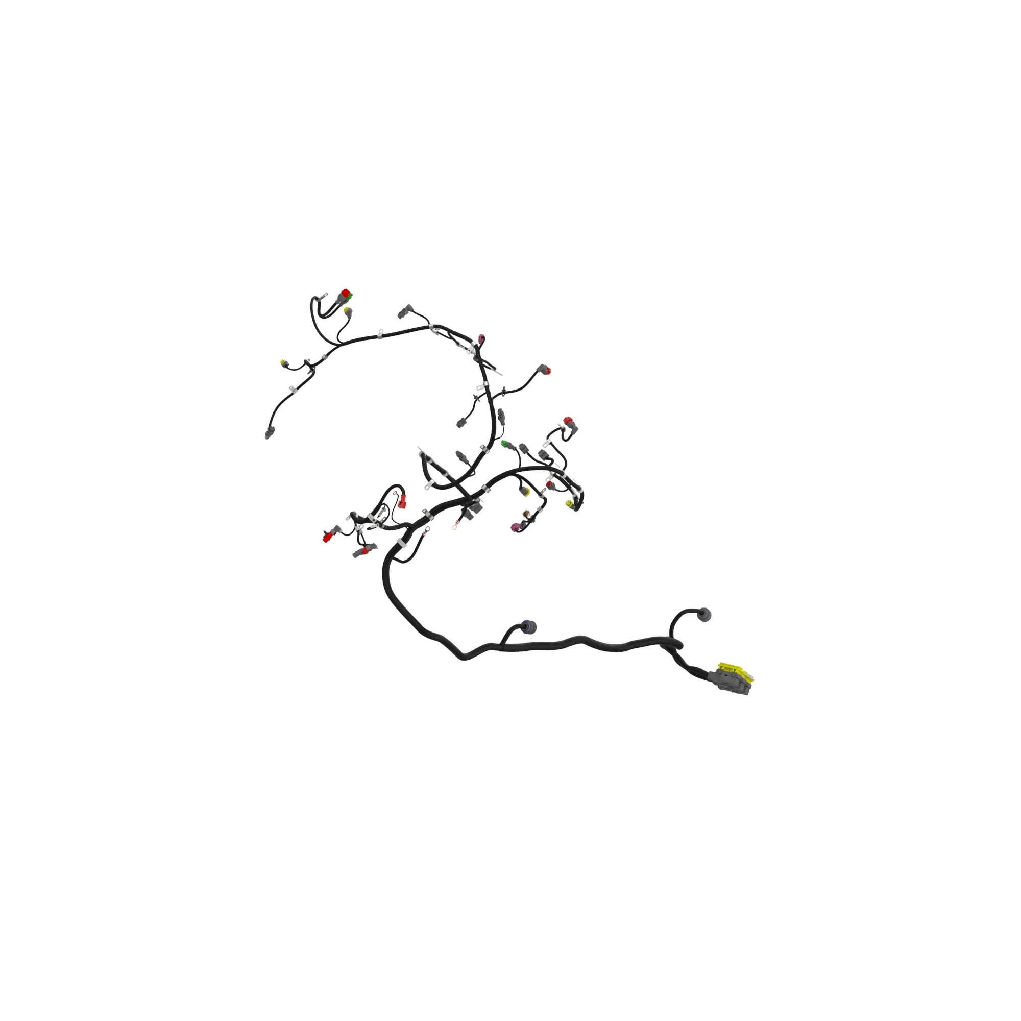 John Deere Engine Wiring Harness, Final Tier IV - DZ10705
